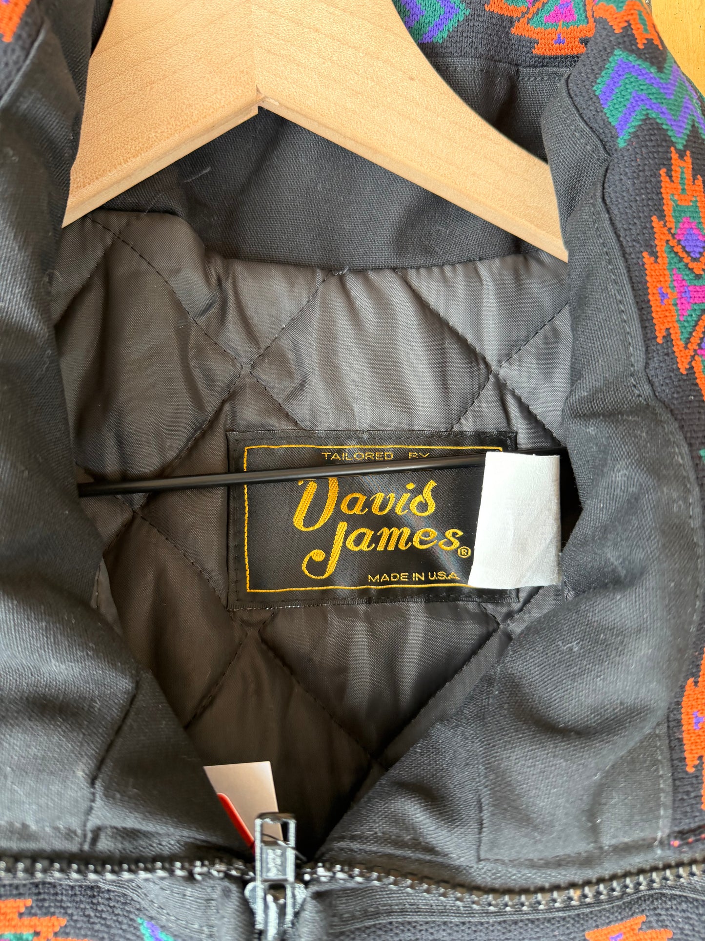 VINTAGE TWO TONE AZTEC JACKET (L)