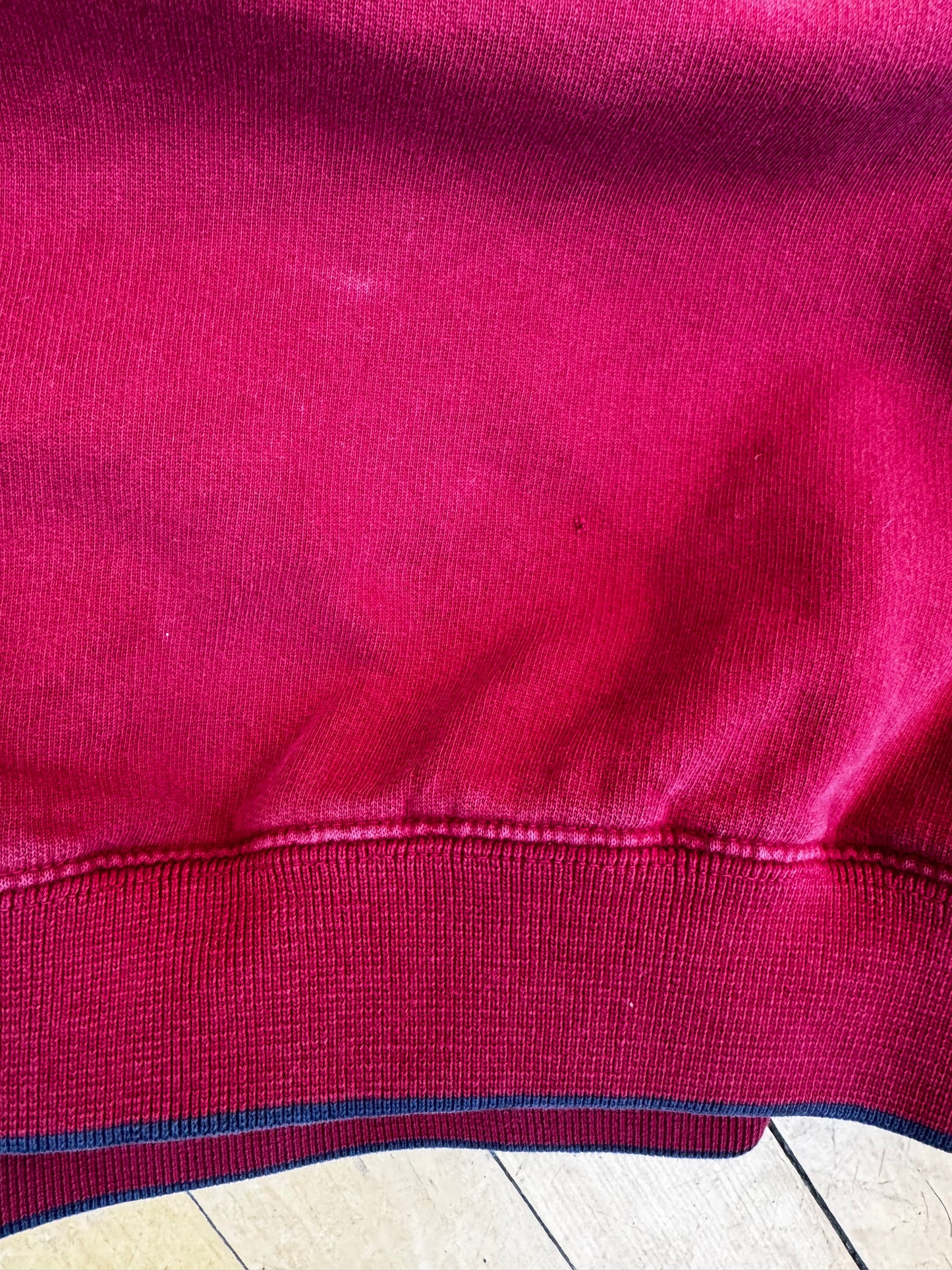 VINTAGE C & B USA CHENILLE CREW (L)