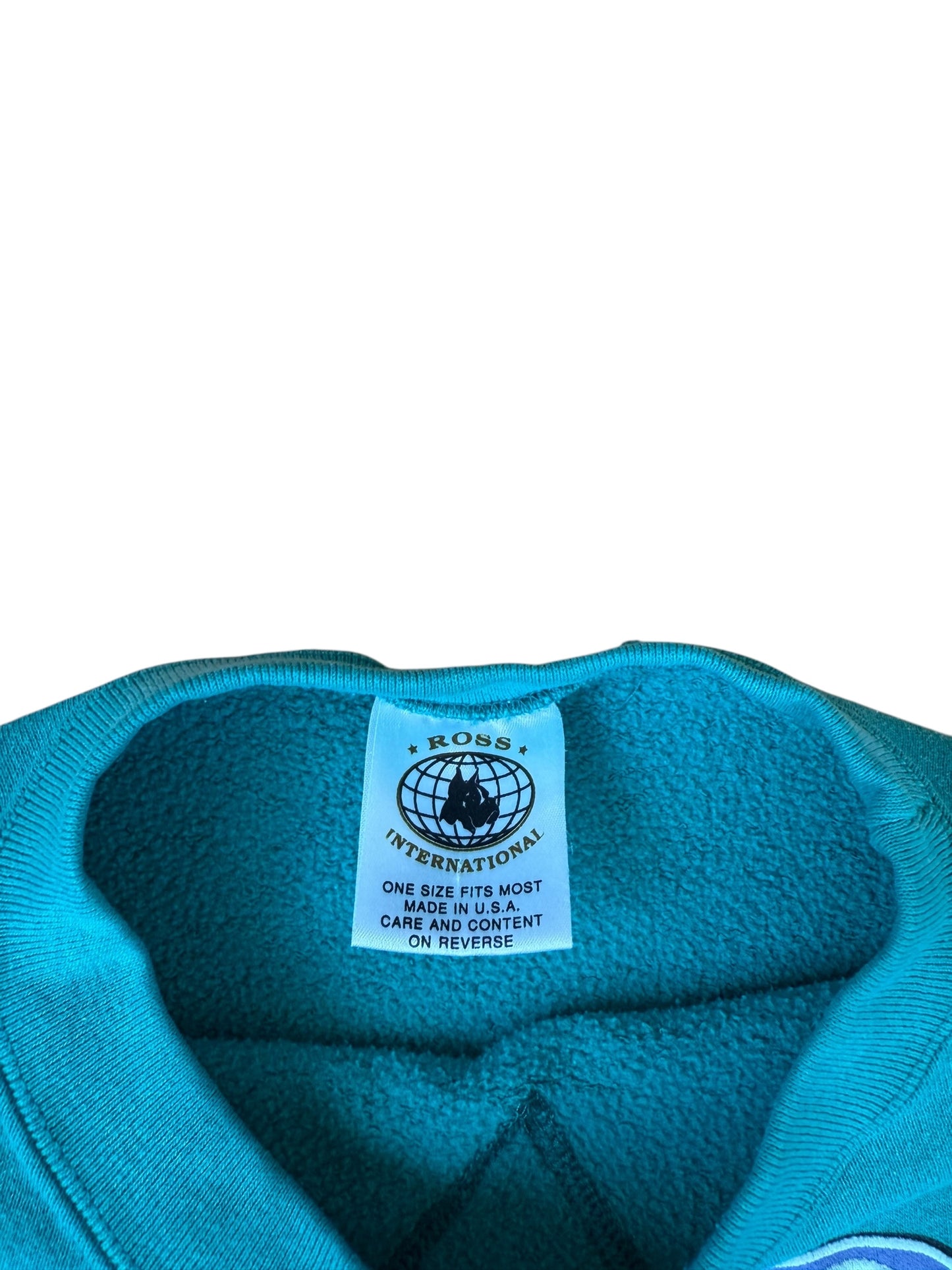 VINTAGE ROSS INTERNATIONAL MIZZOU CREWNECK (S/M)