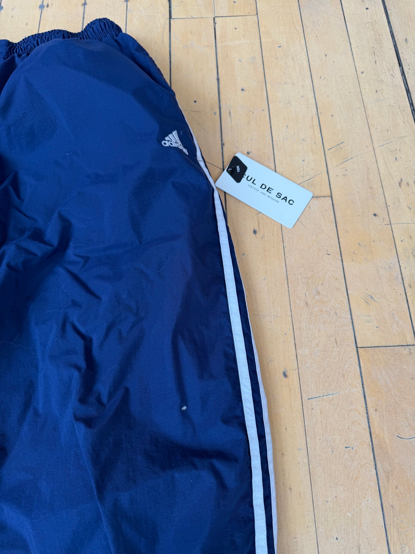 Y2K VINTAGE ADIDAS TRACK PANTS (L)