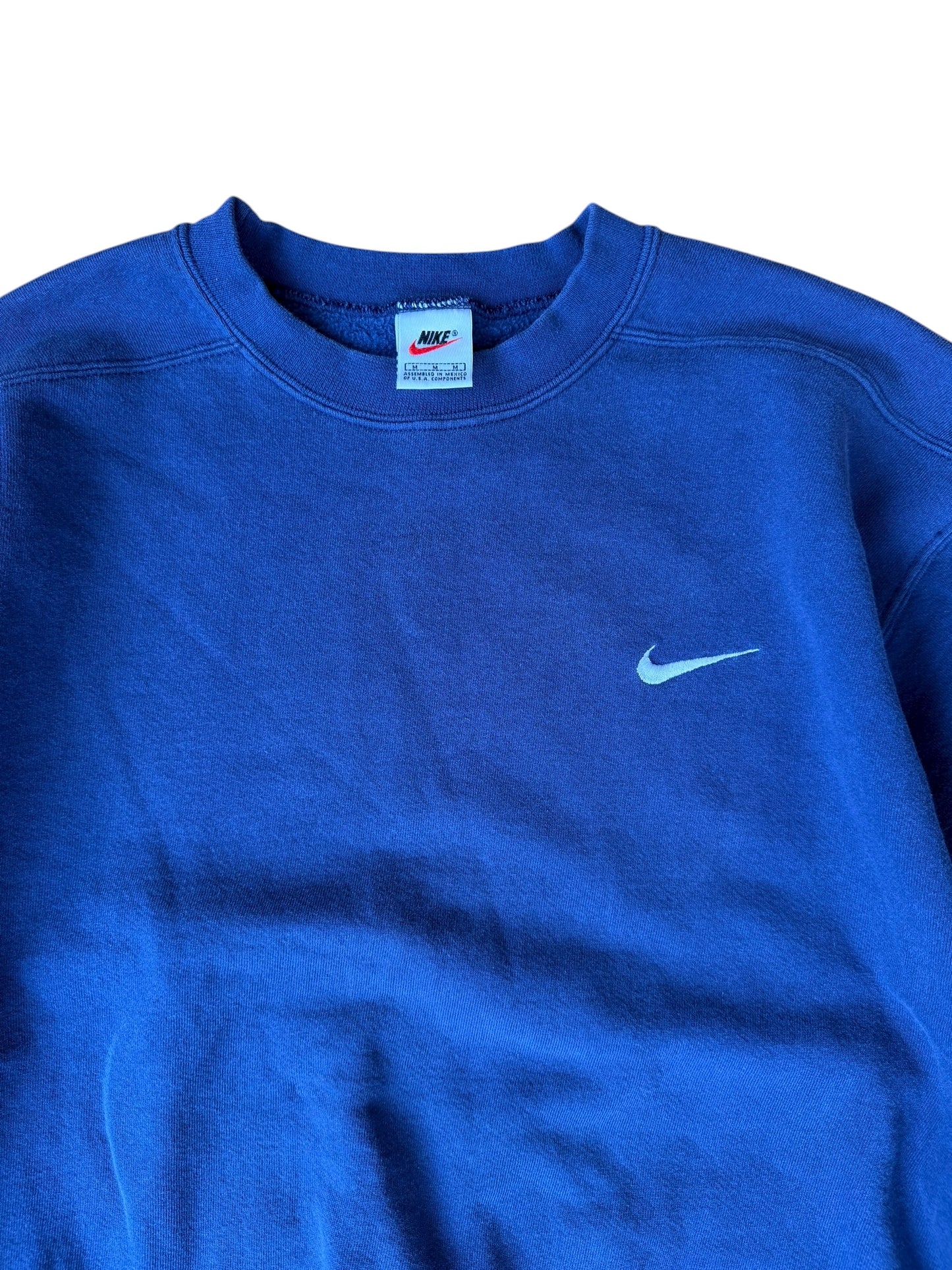 90'S NIKE NAVY CREWNECK (M)
