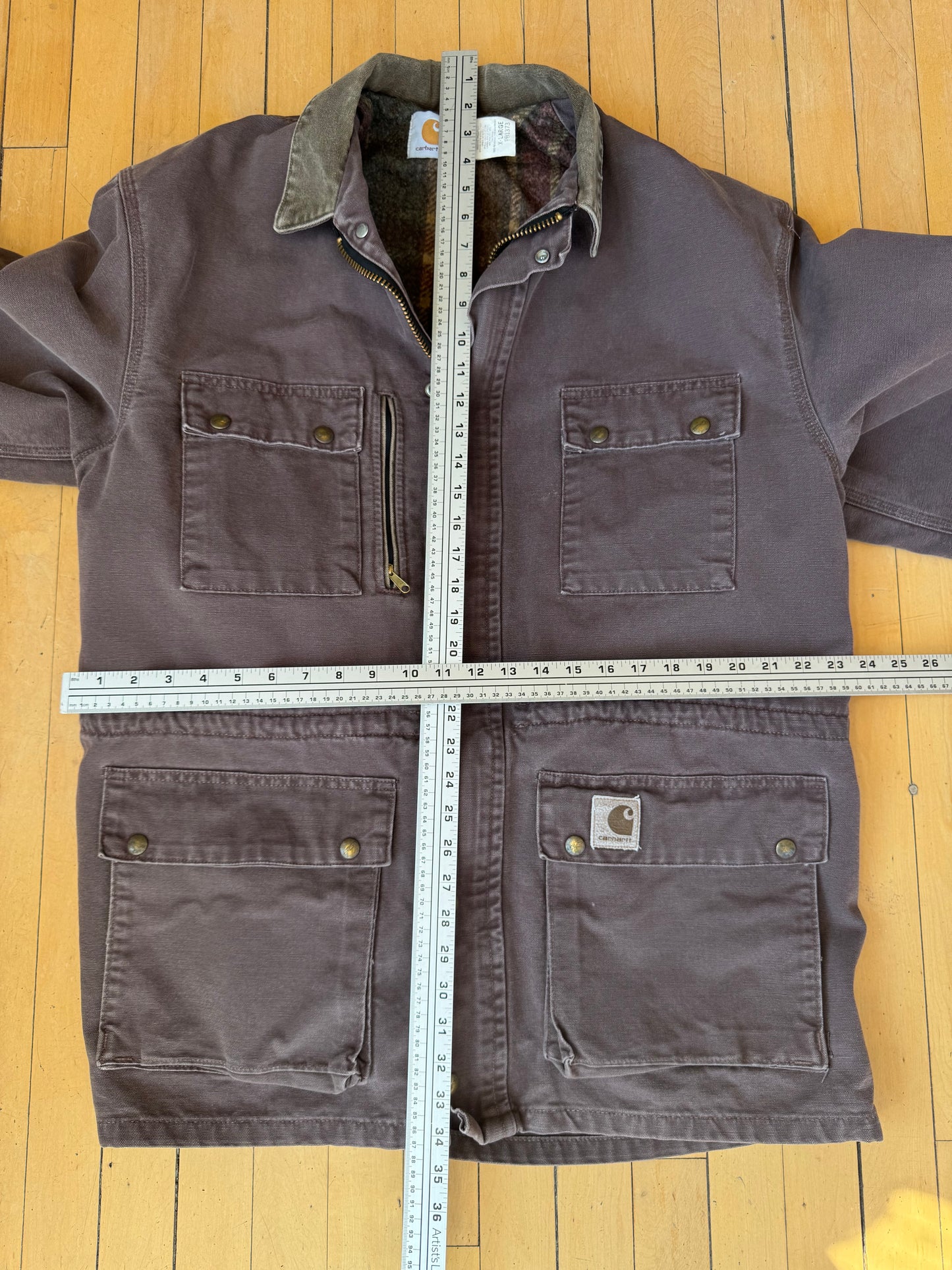 CARHARTT UNION MADE CHORE COAT (XL)
