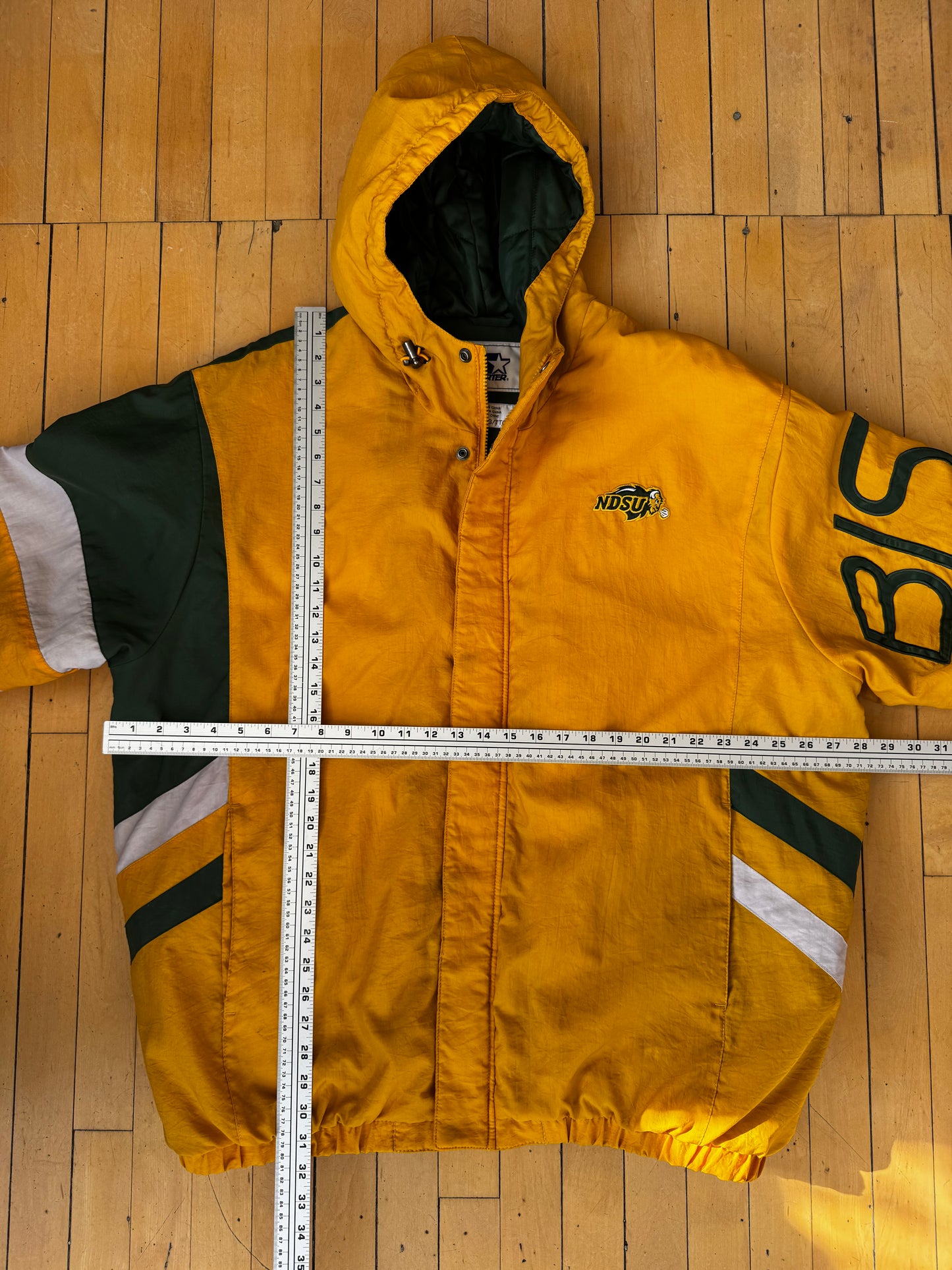 NDSU FULL ZIP STARTER JACKET (XXL)