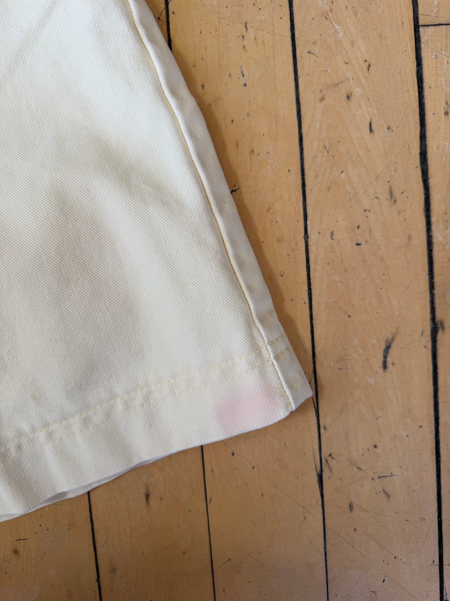 VINTAGE LEE RIDERS YELLOW DENIM SHORTS (10)