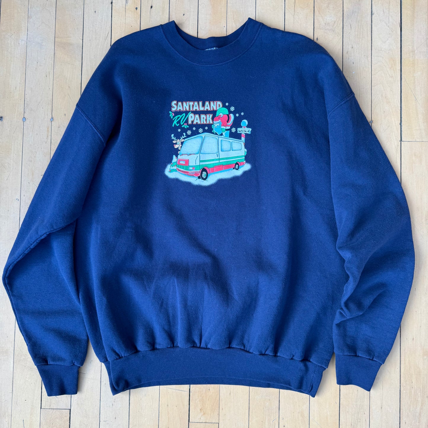 VINTAGE SANTALAND RV PARK CREW (XL)