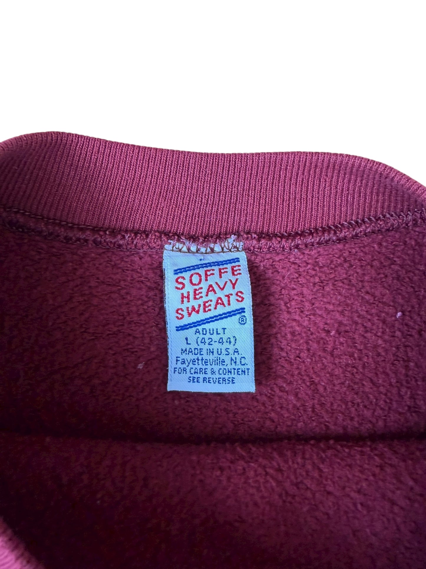 VINTAGE RAISED PRINT MINNESOTA BASKETBALL CREW (L)