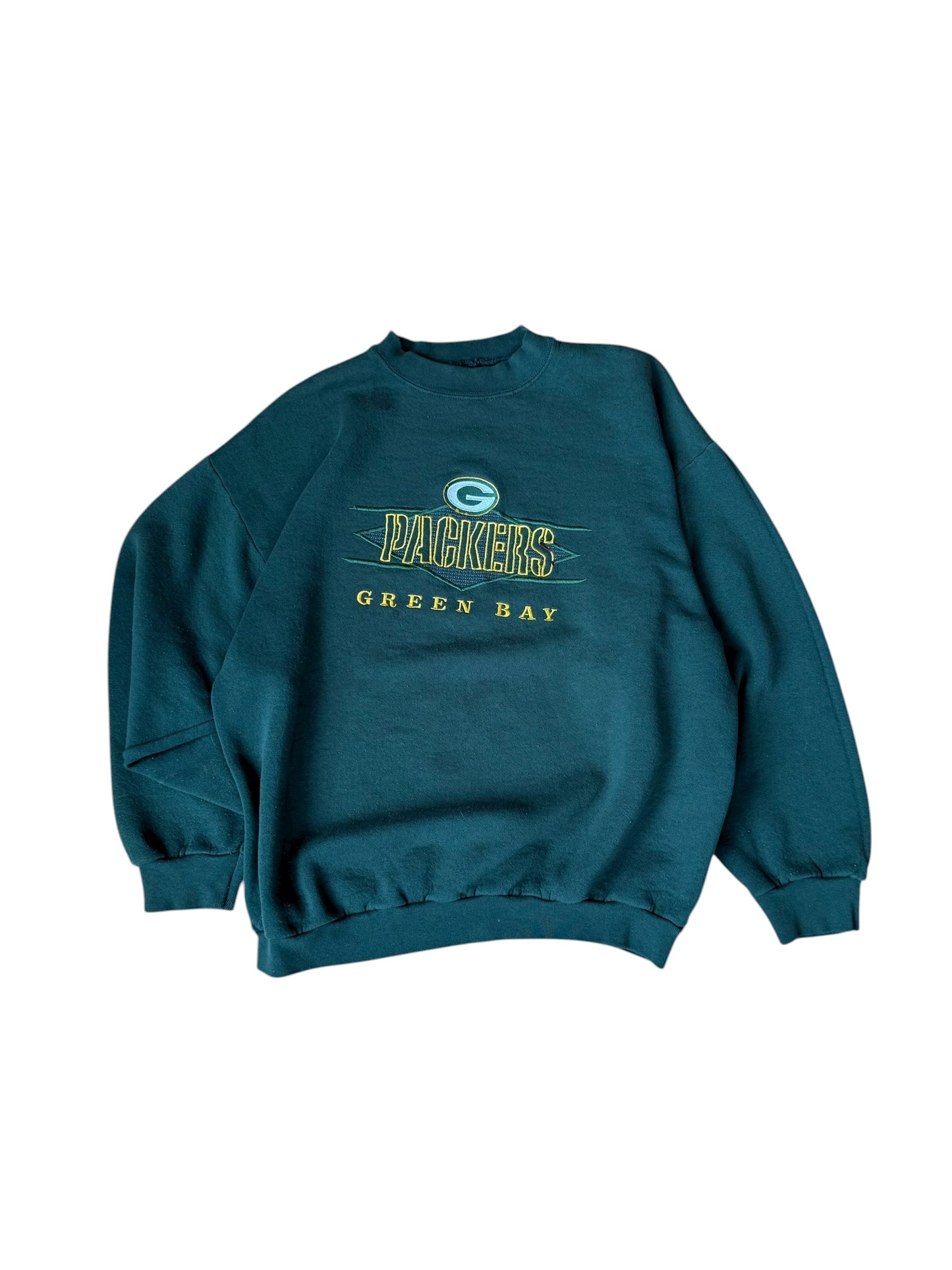 VINTAGE GREEN BAY DIAMOND CREW (M/L)