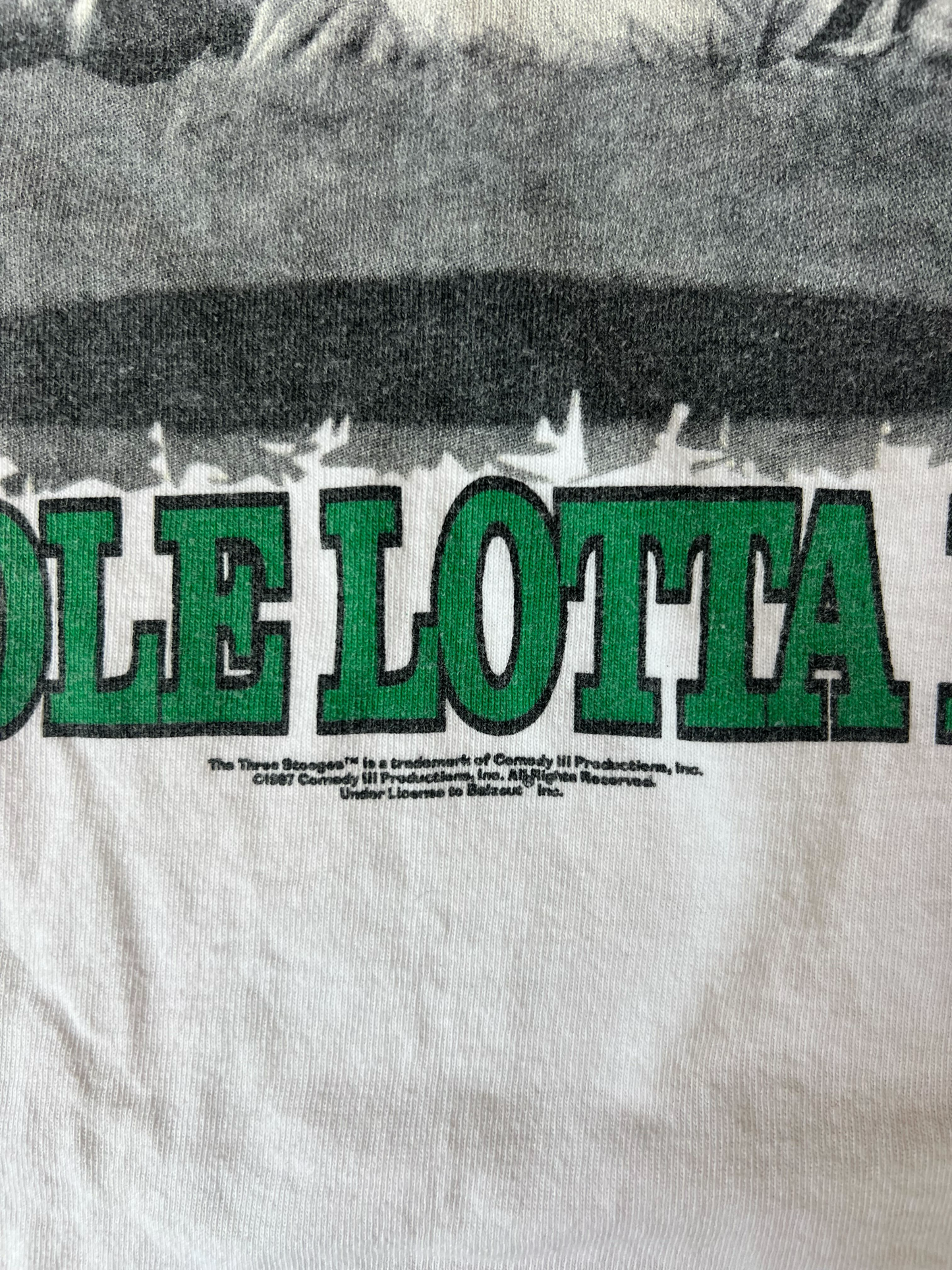 1997 VINTAGE THREE STOOGES GOLF TEE (L)