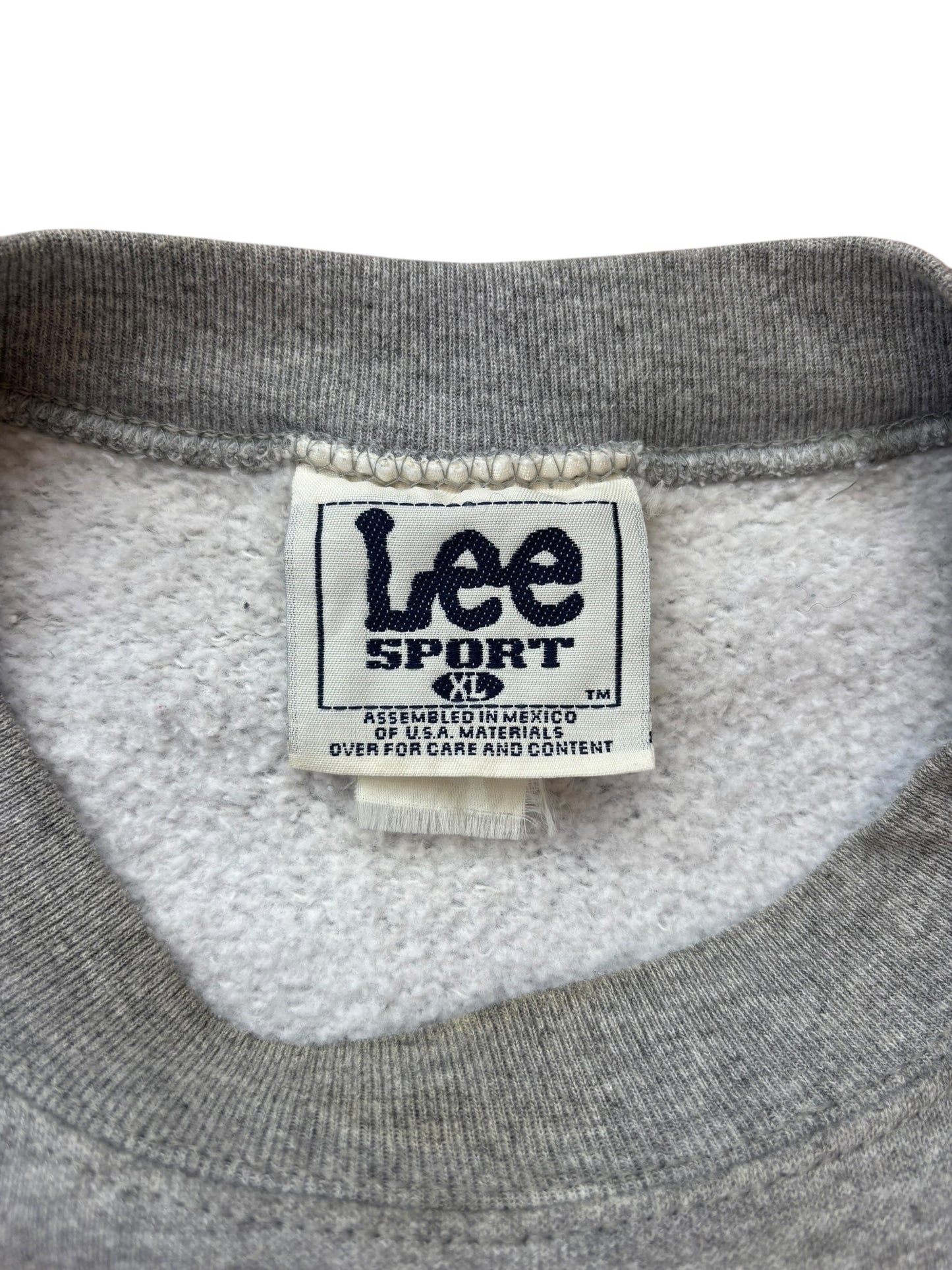 VINTAGE EMB. VIKINGS CREW LEE SPORT (XL)