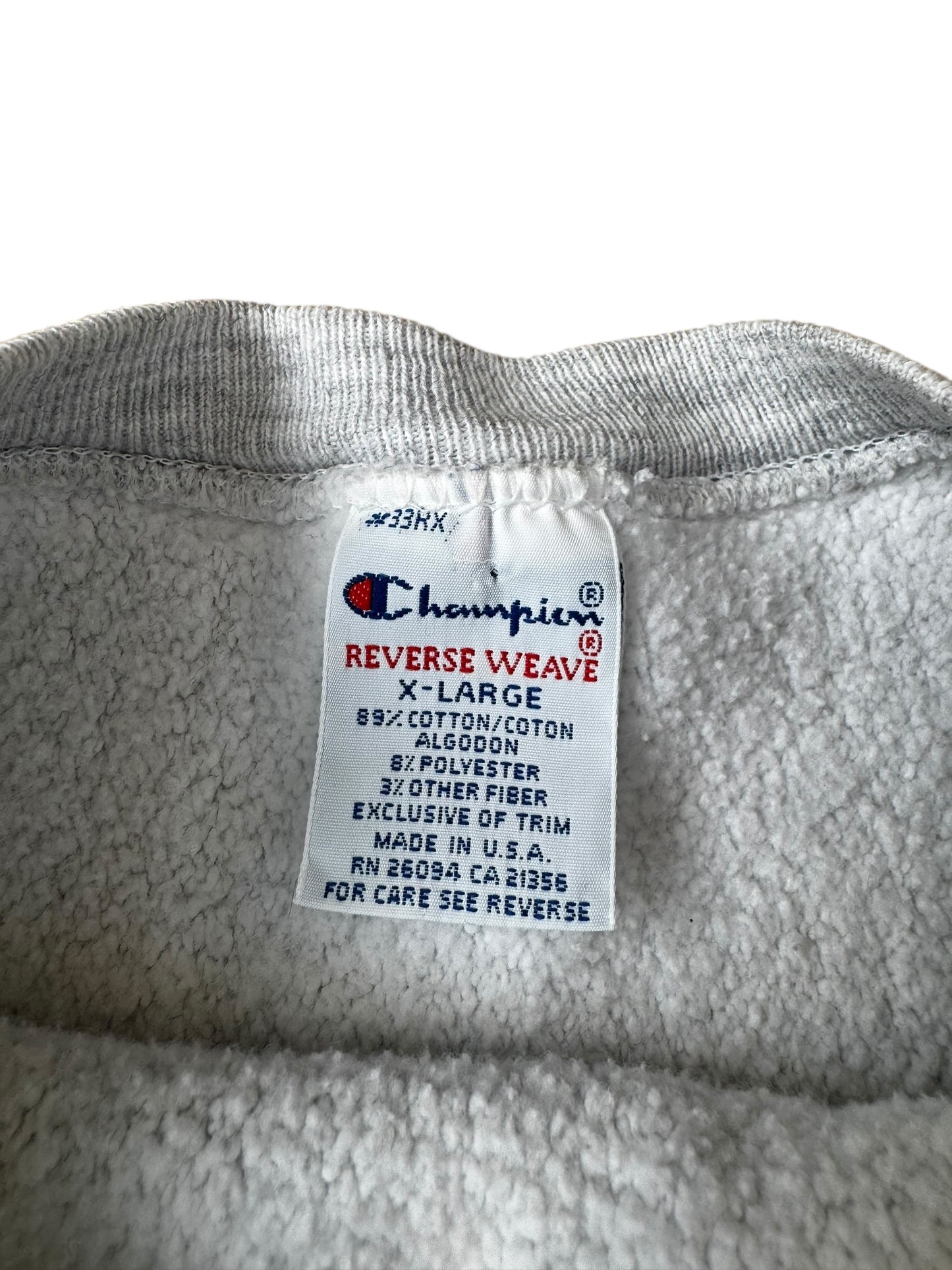 VINTAGE CHAMPION CONCORDIA BASEBALL CREWNECK (XL)