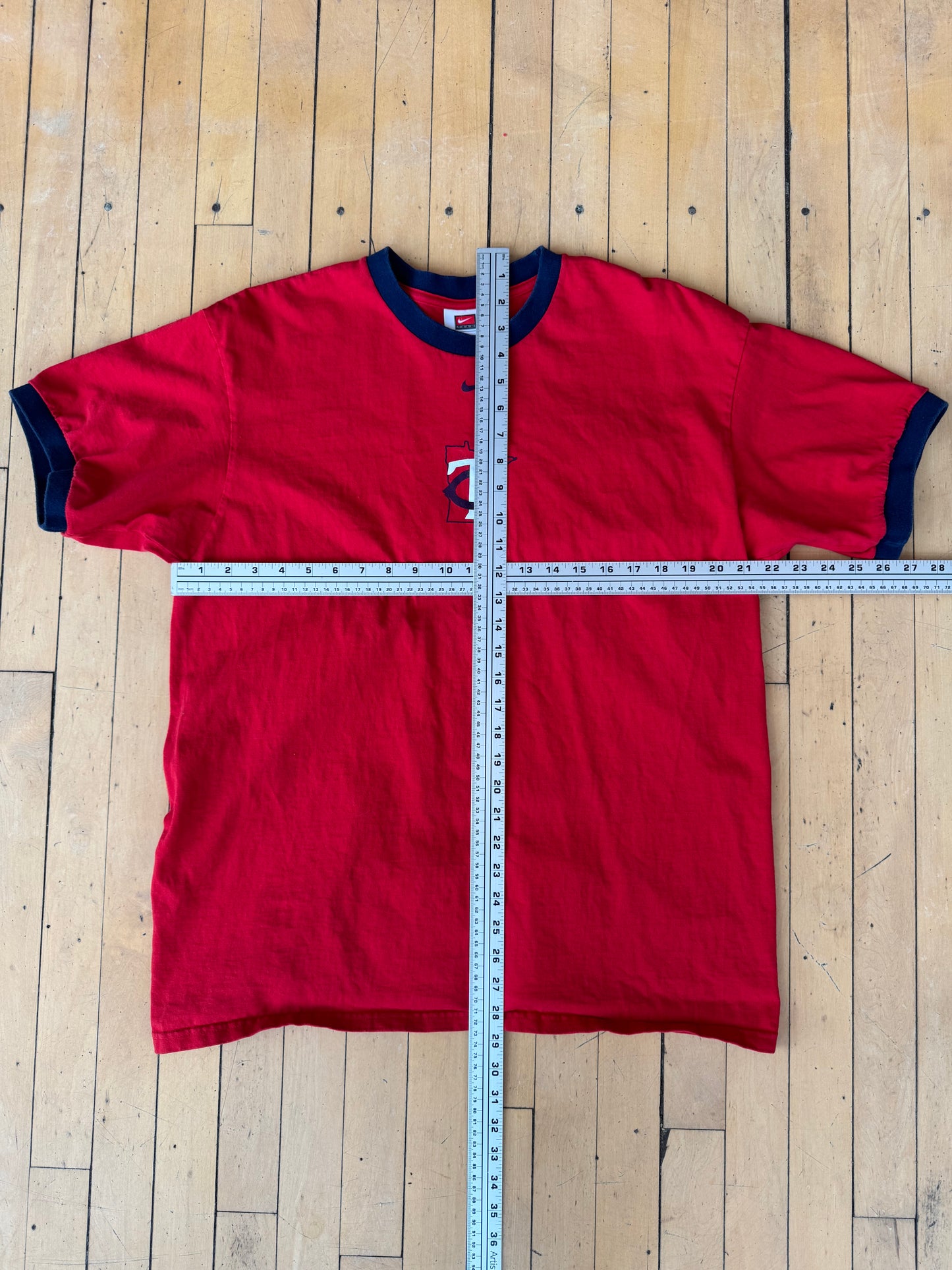 Y2K NIKE TWINS RINGER TEE (L)