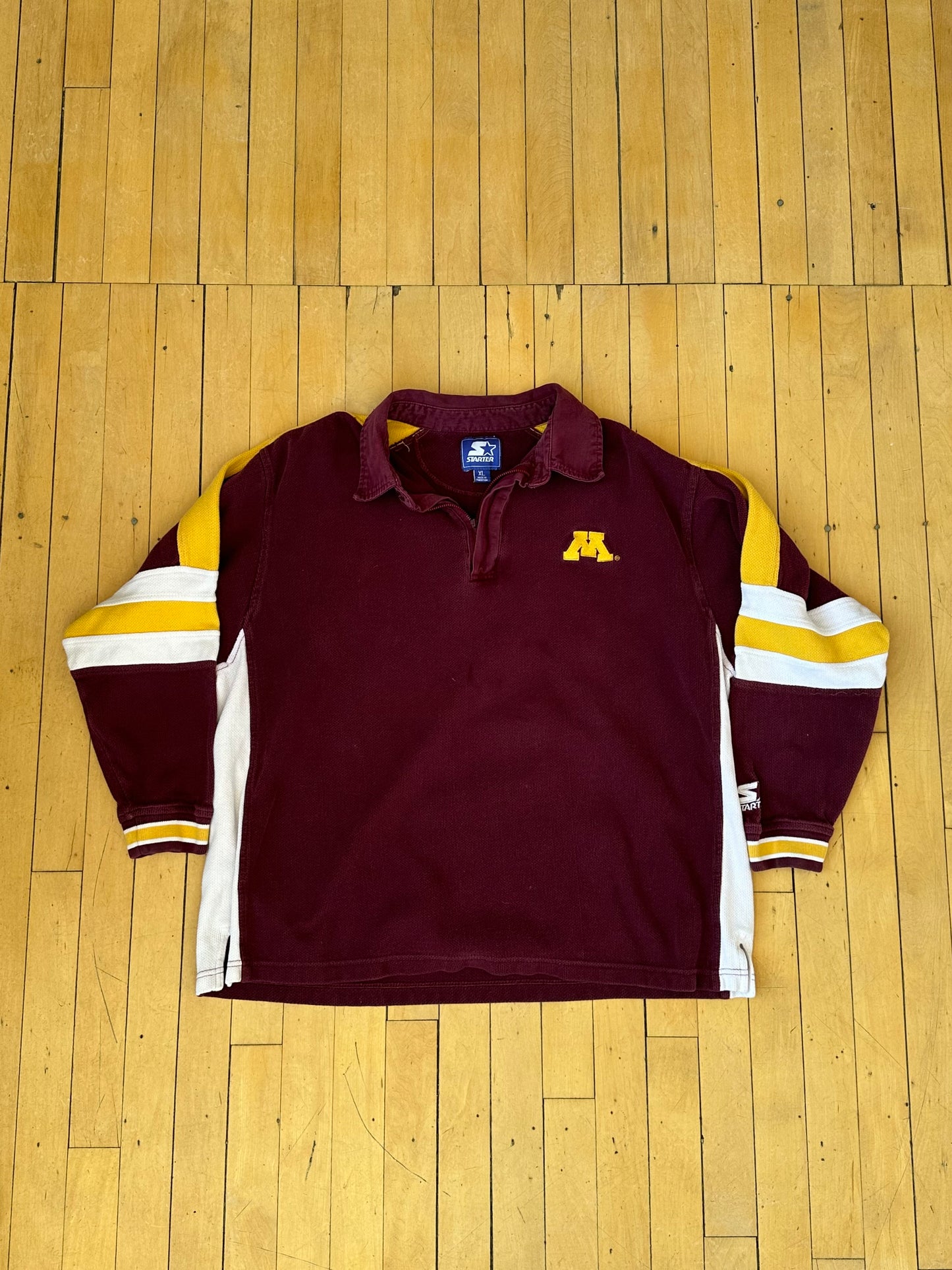 VINTAGE STARTER U OF M PULLOVER (XL)