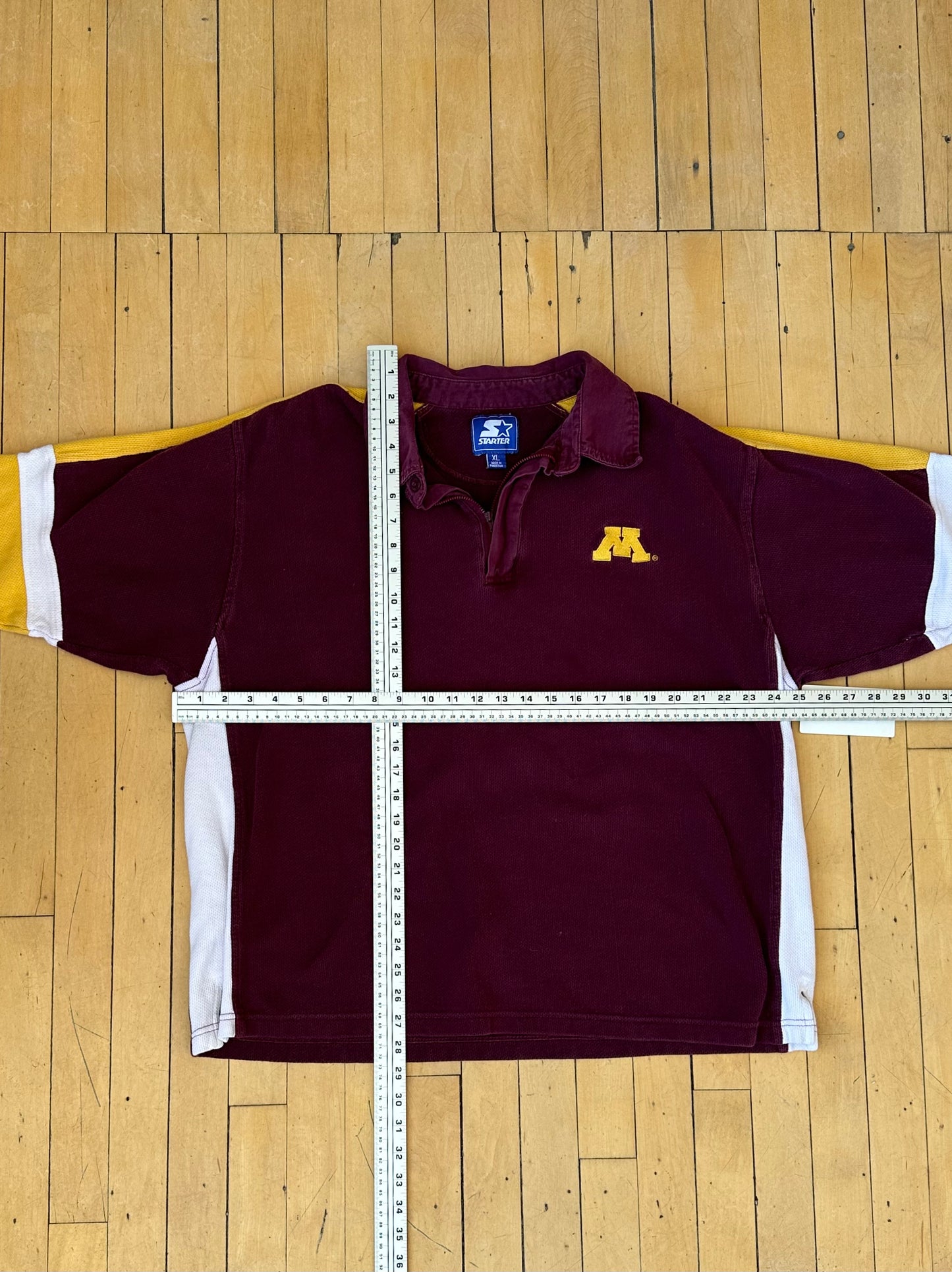VINTAGE STARTER U OF M PULLOVER (XL)