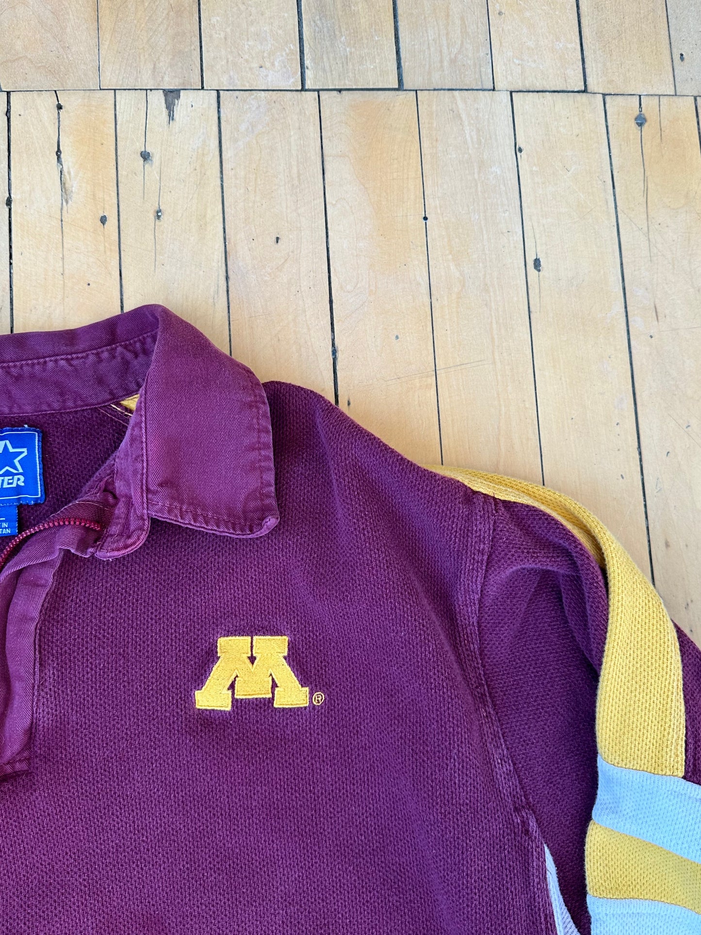 VINTAGE STARTER U OF M PULLOVER (XL)