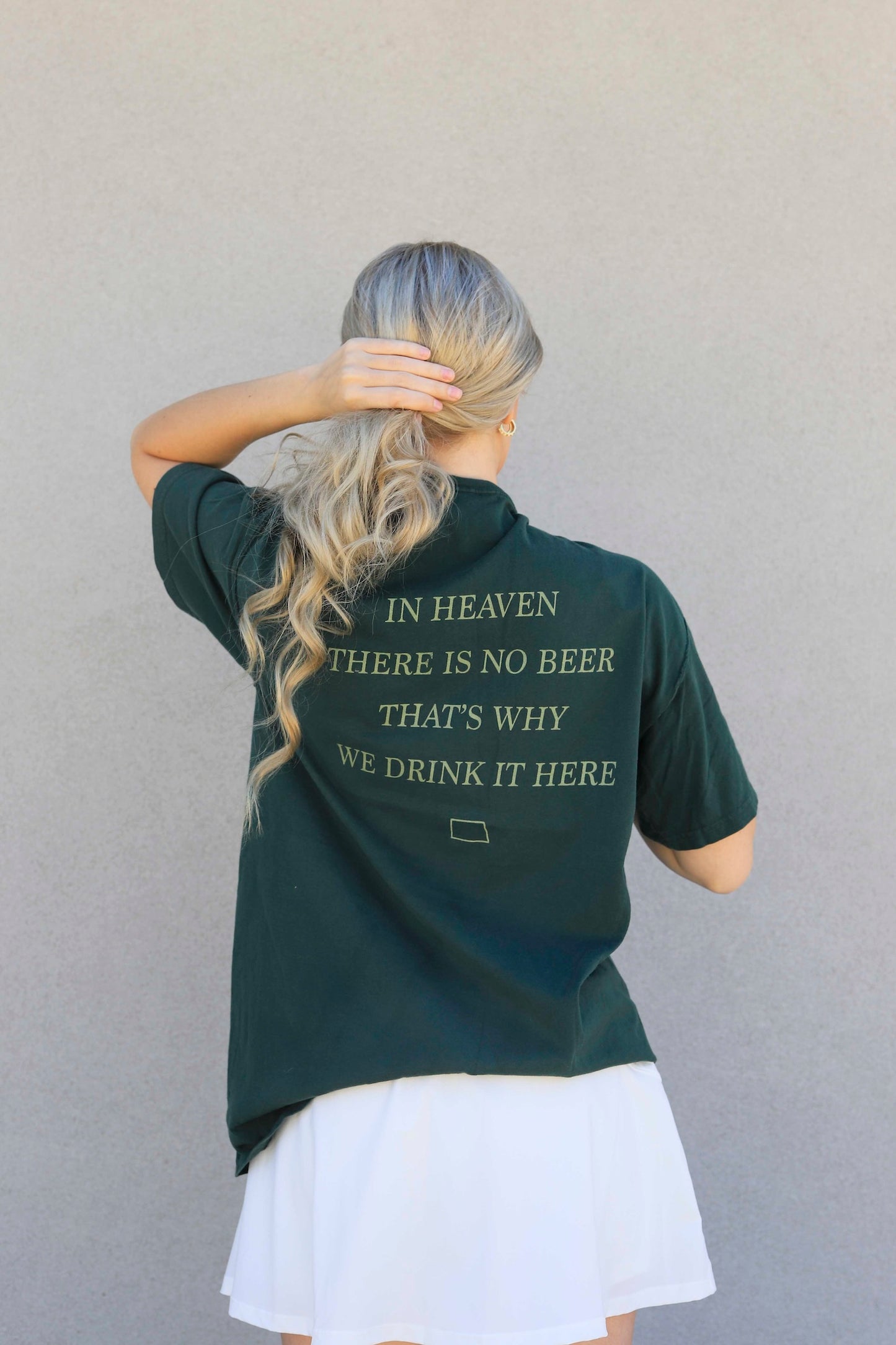 NO BEER IN HEAVEN TEE