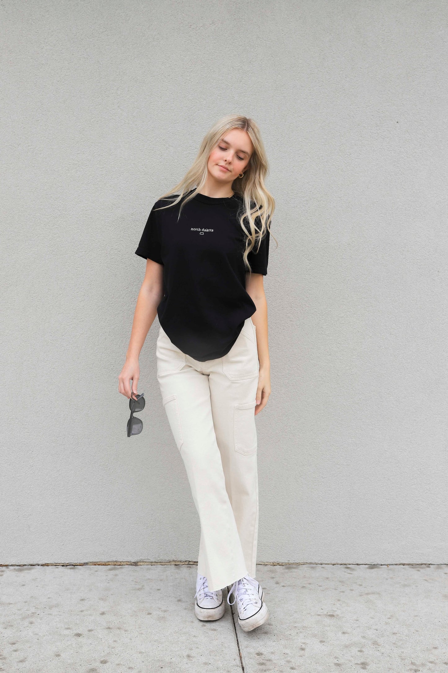 TINY ND EMBROIDERED TEE