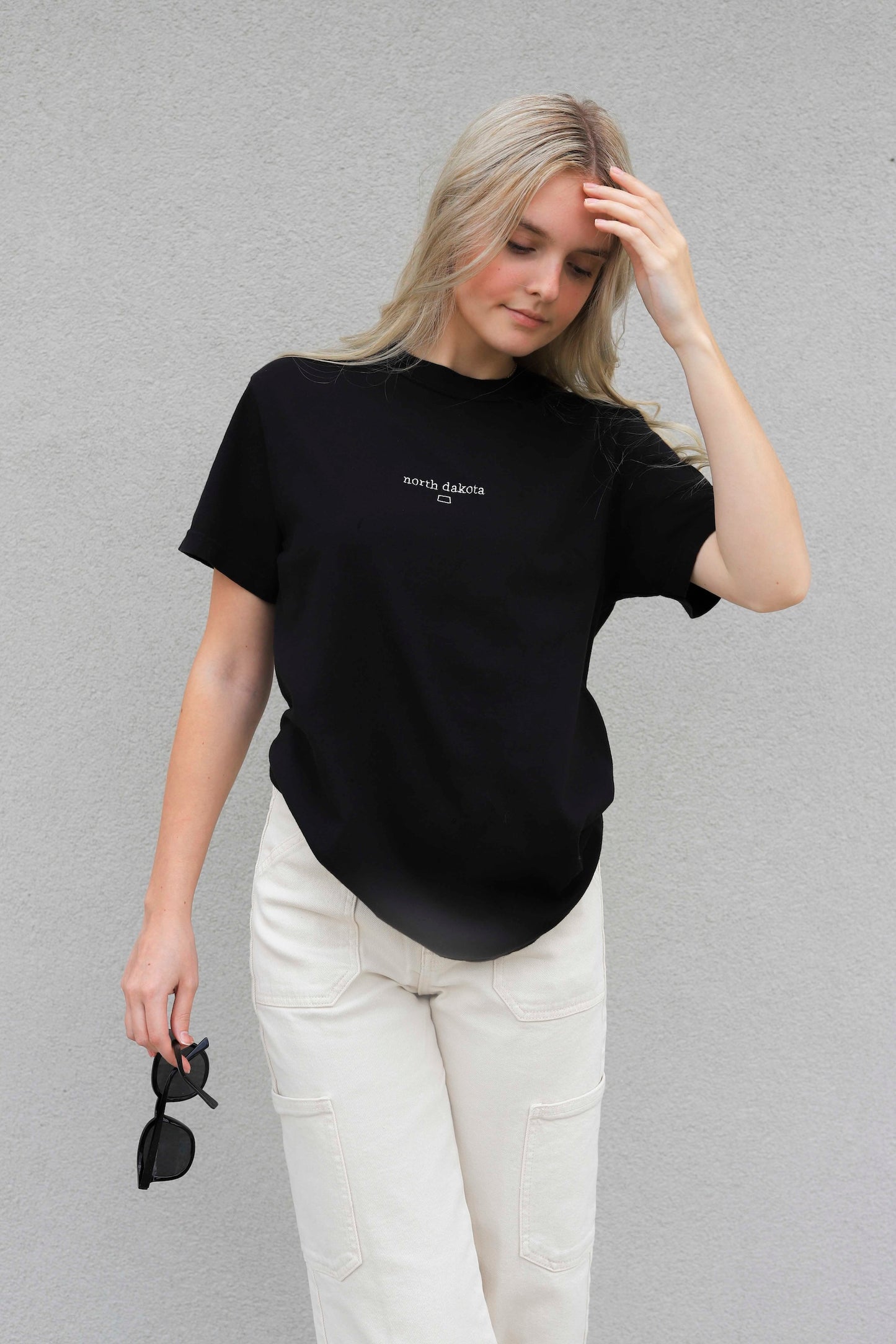 TINY ND EMBROIDERED TEE