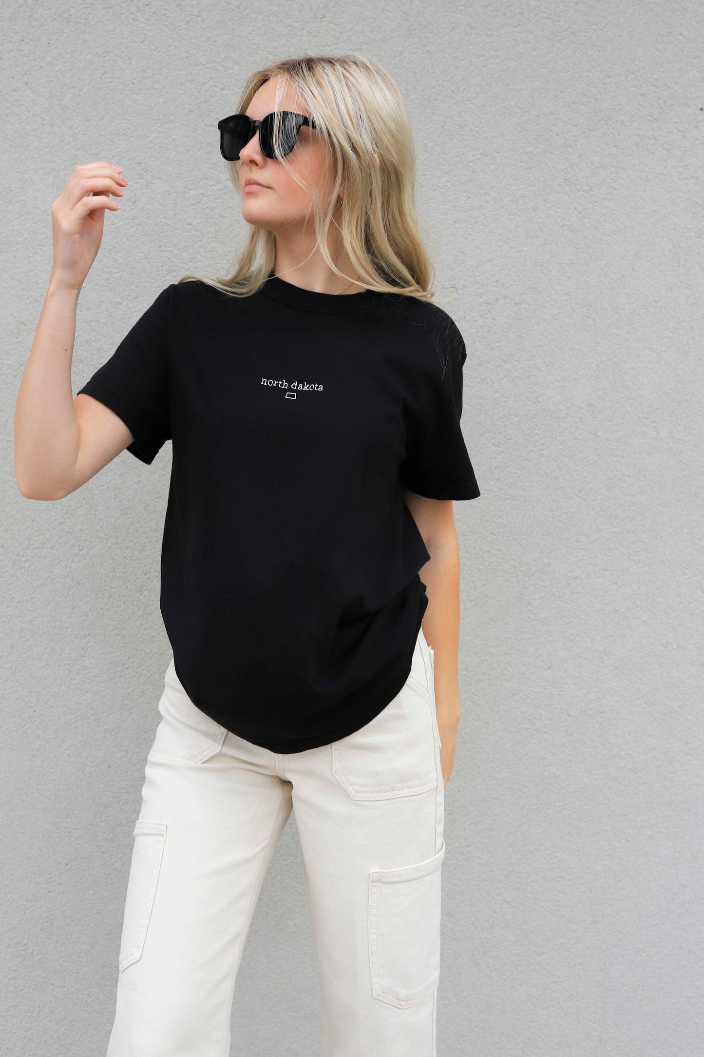 TINY ND EMBROIDERED TEE