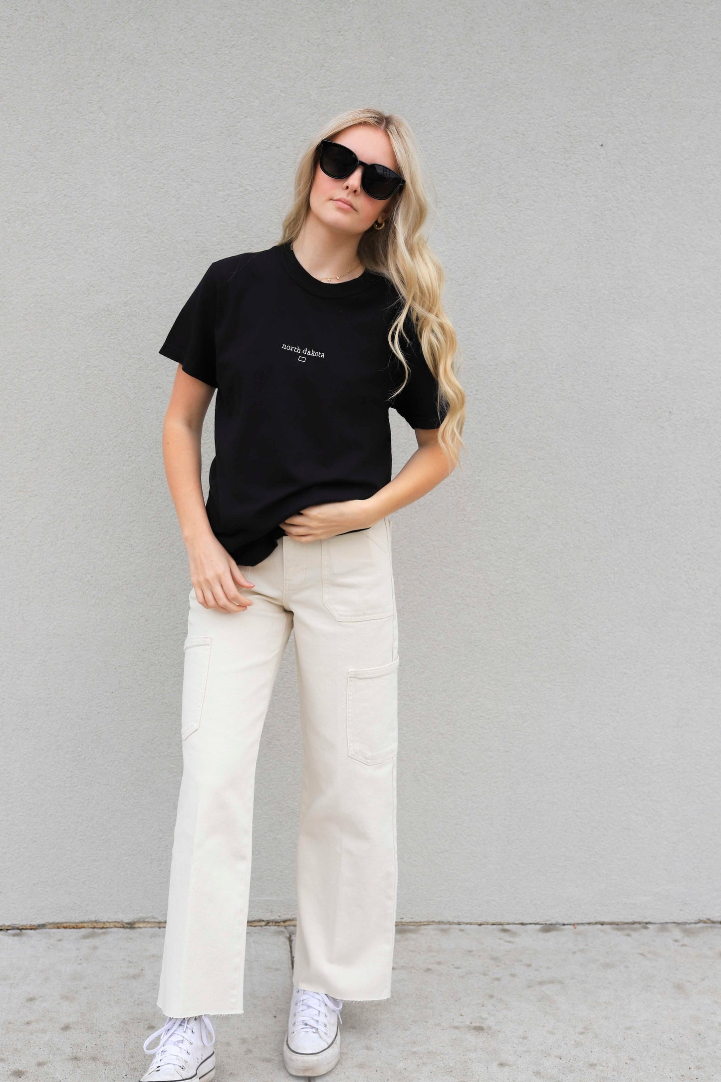 TINY ND EMBROIDERED TEE