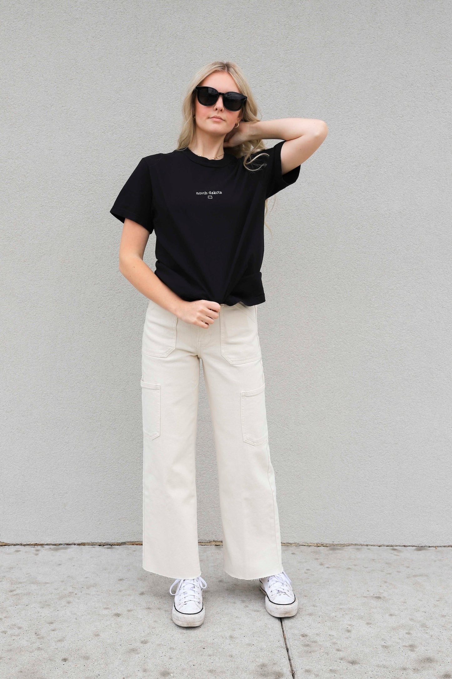 TINY ND EMBROIDERED TEE