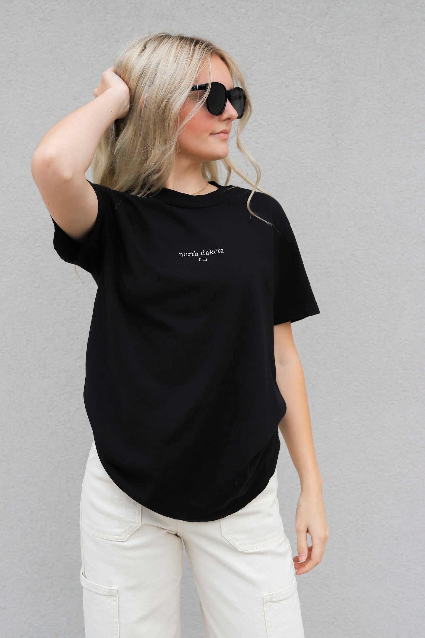 TINY ND EMBROIDERED TEE