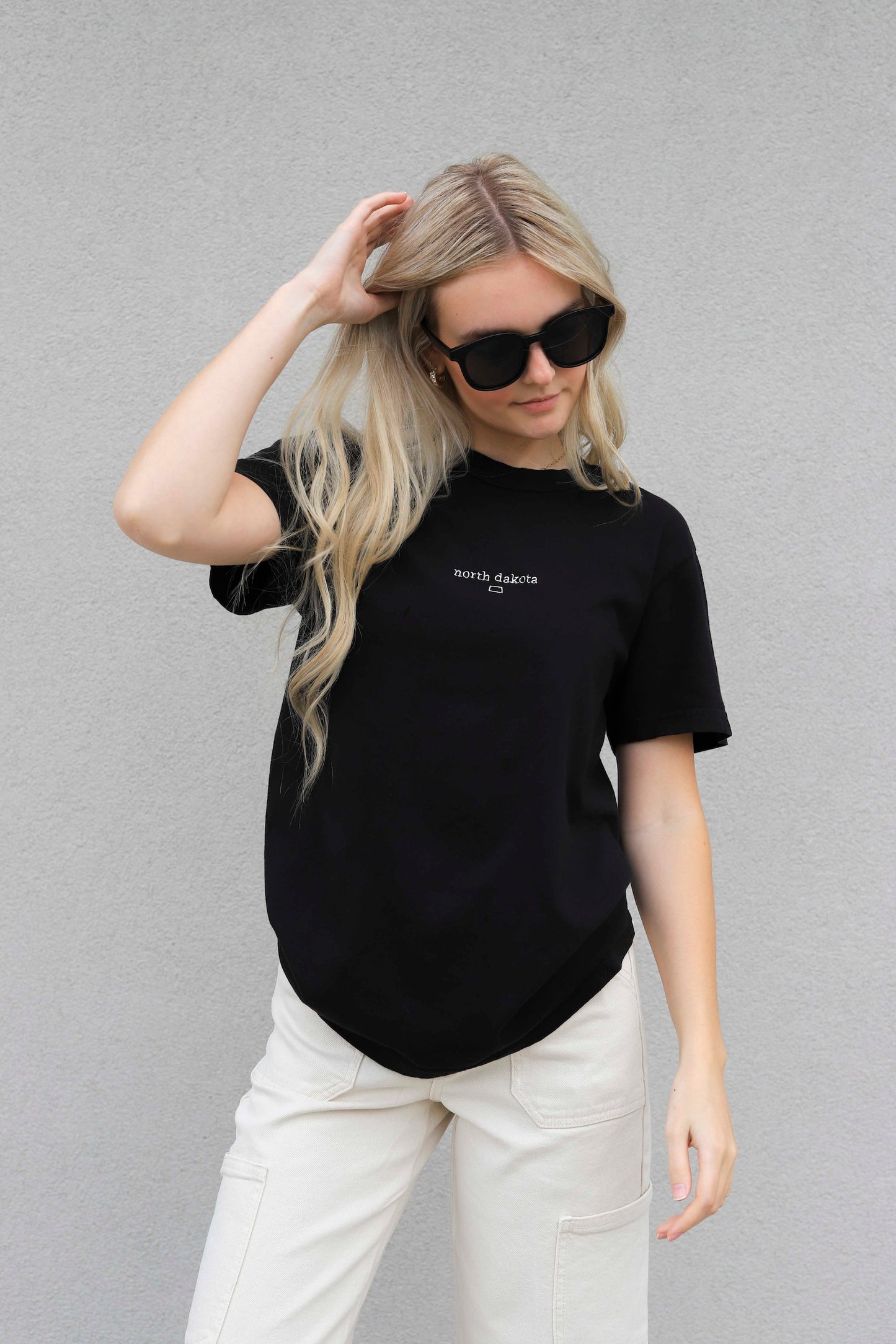 TINY ND EMBROIDERED TEE