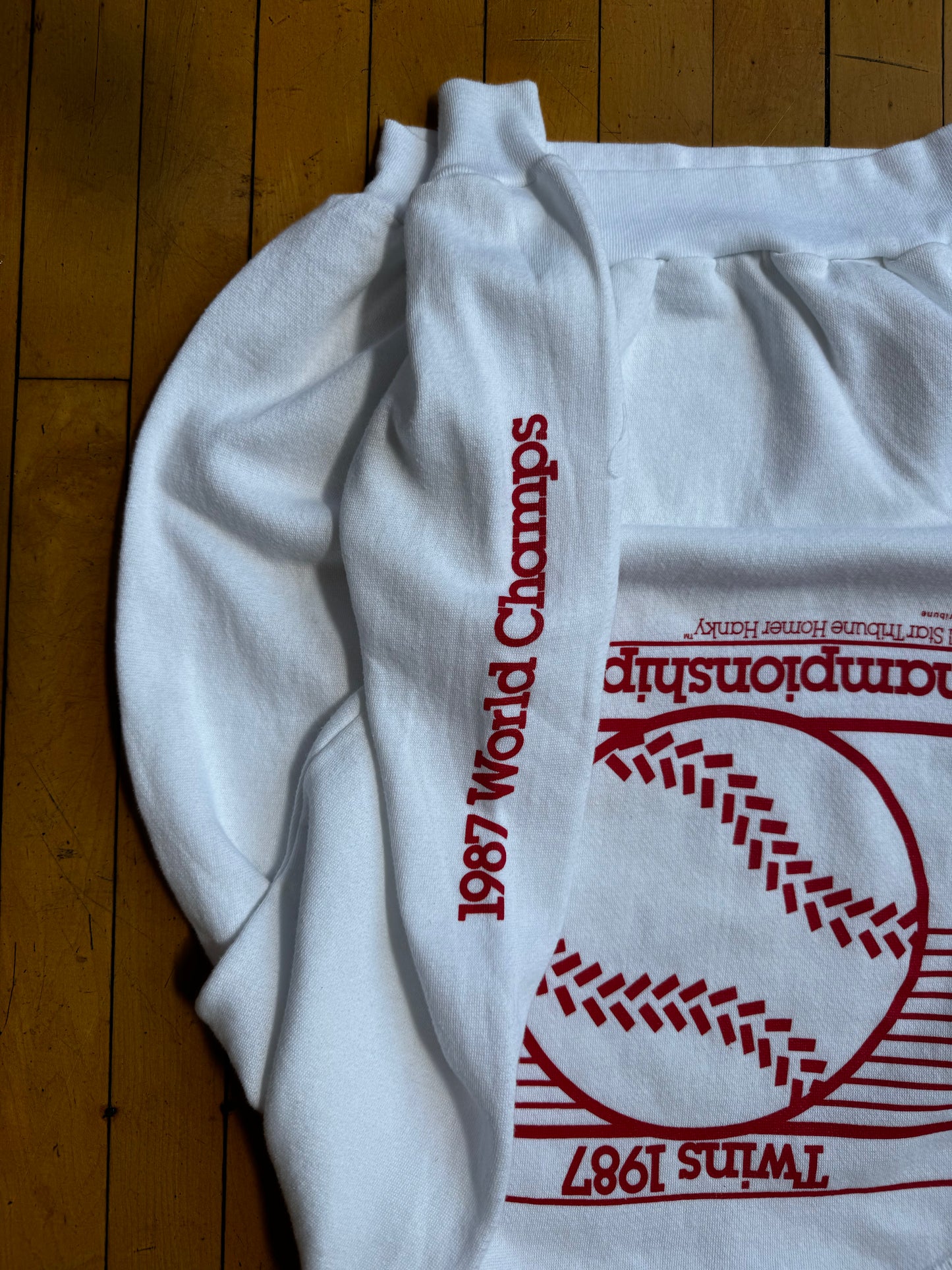 1987 VINTAGE NOWT MN TWINS STAR TRIBUNE CREW (XXL)