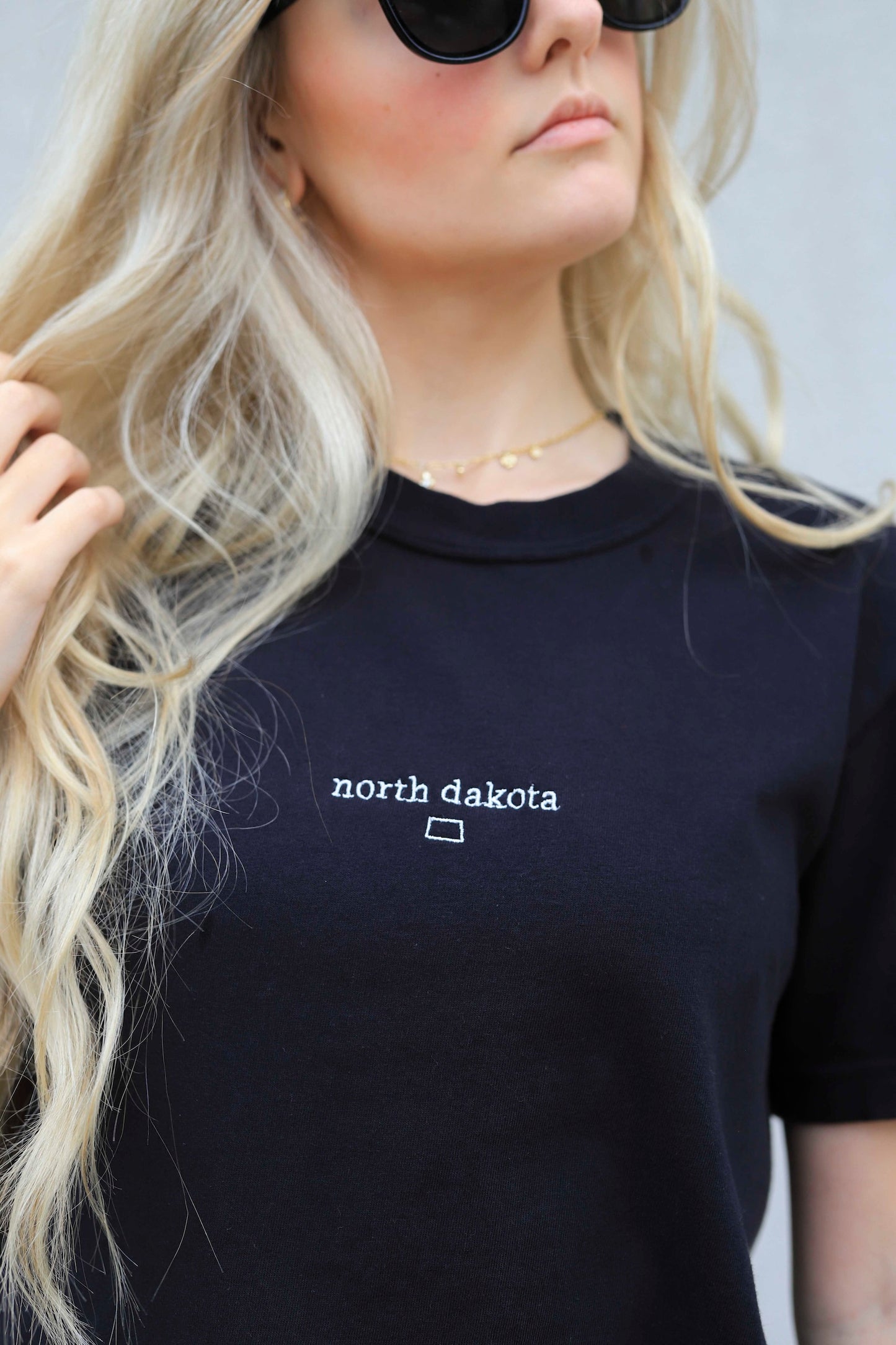 TINY ND EMBROIDERED TEE