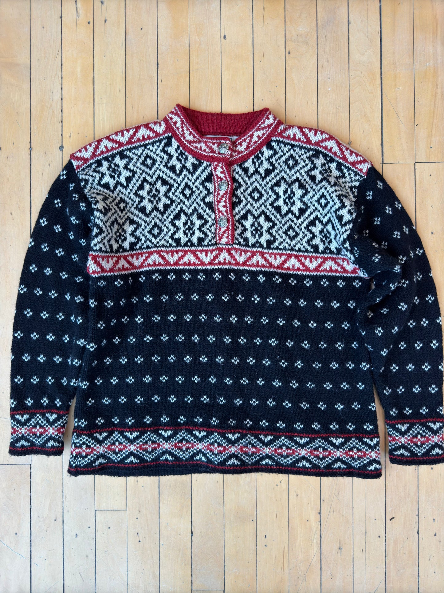 VINTAGE L.L. BEAN MADE IN USA WOOL SWEATER (M)