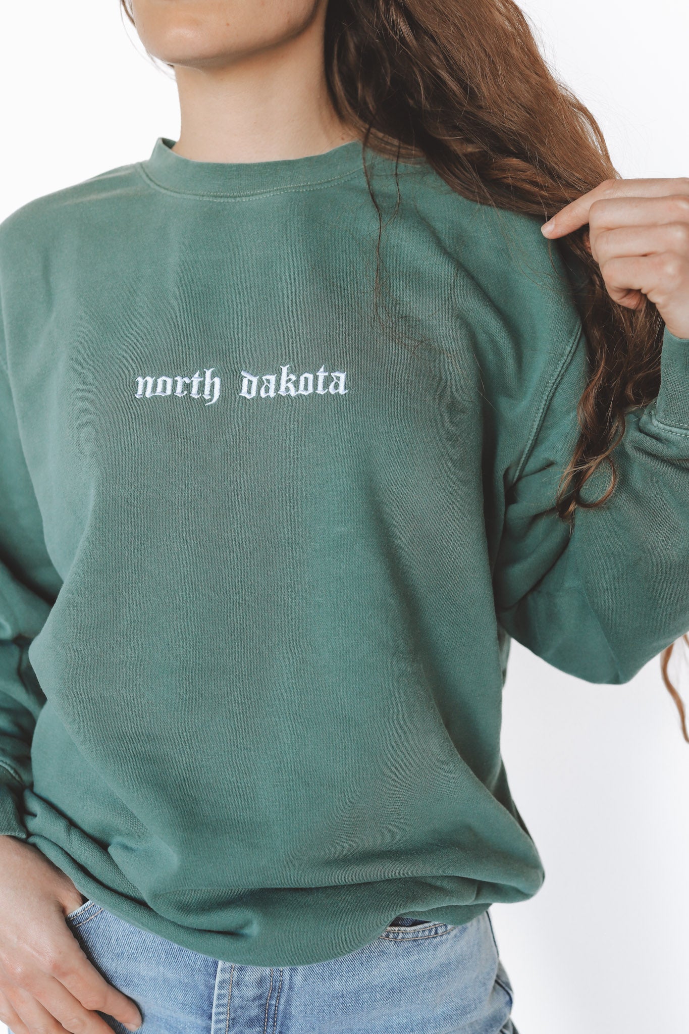 ND OLD ENGLISH STREET CREW · ALPINE GREEN / WHITE