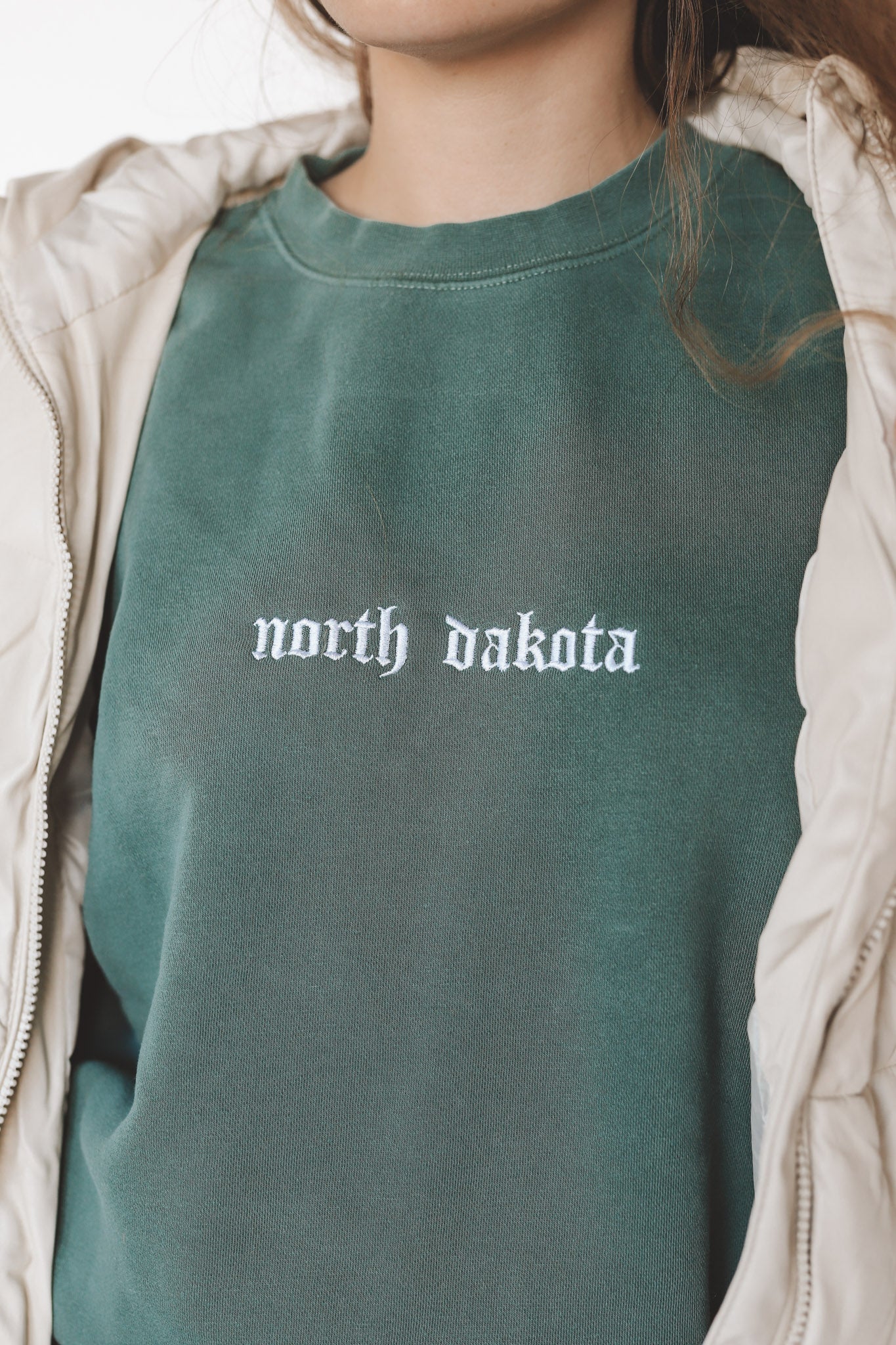 ND OLD ENGLISH STREET CREW · ALPINE GREEN / WHITE