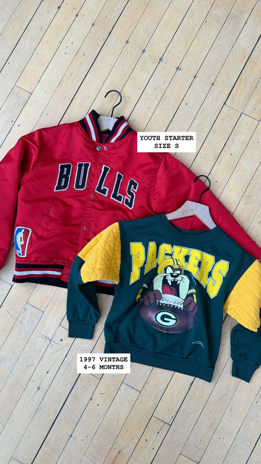 1997 VINTAGE PACKERS X TAZ CREW (4/6)