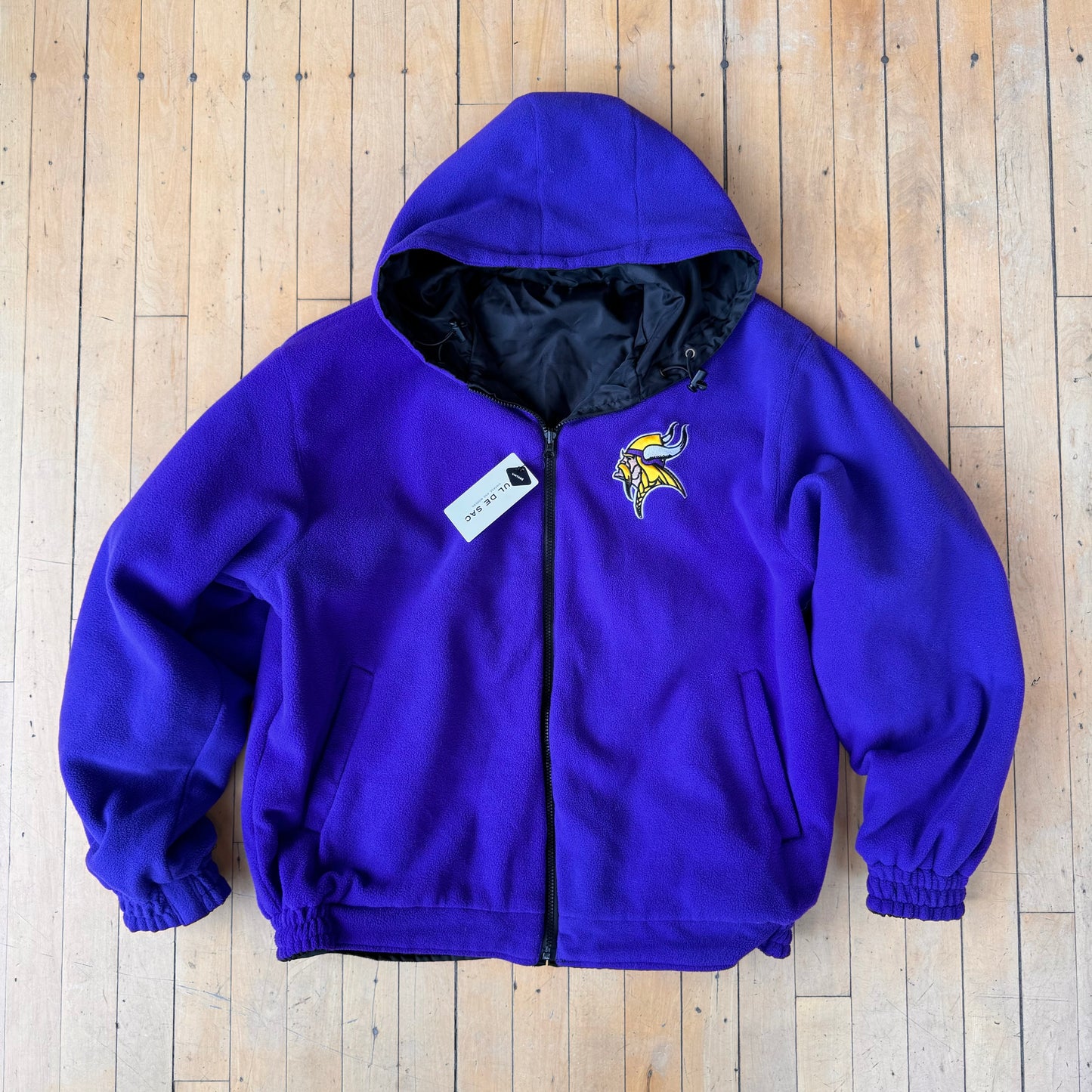 REVERSIBLE MN VIKINGS JACKET (L)