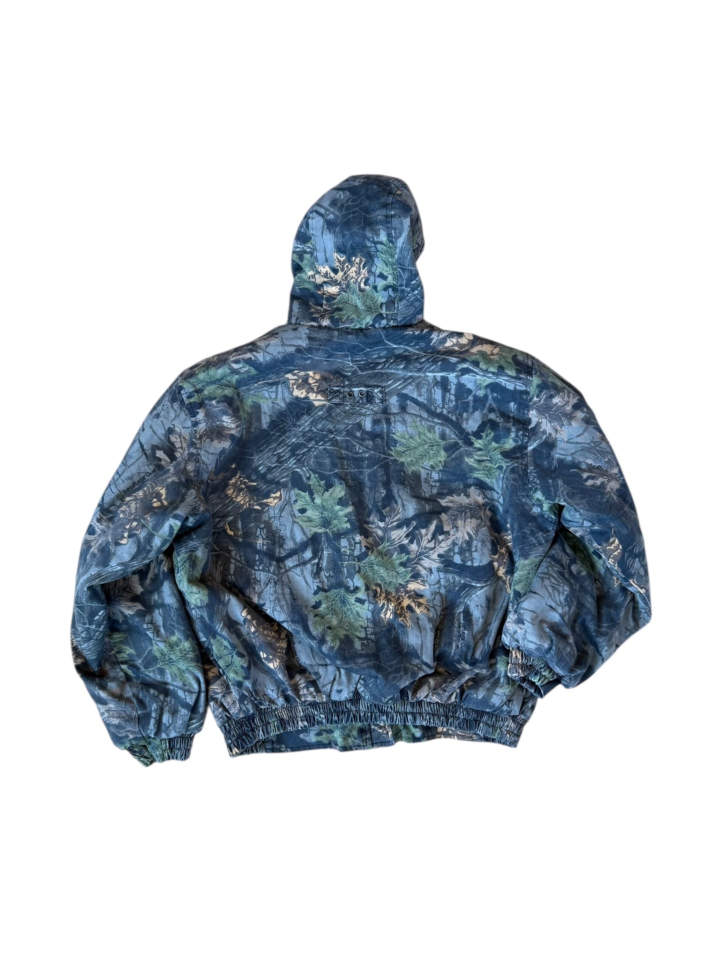 WFS WASHED CAMO ZIP JACKET (XL)