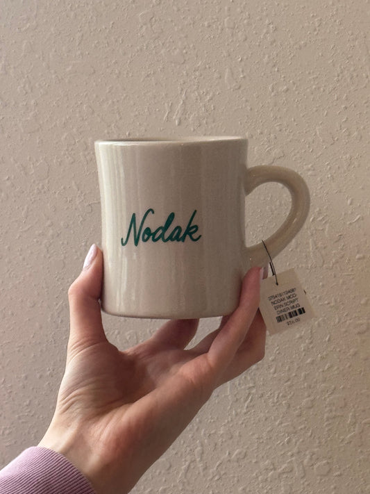 NODAK MODERN SCRIPT DINER MUG