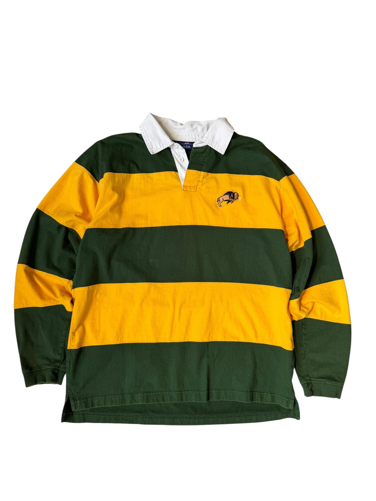 VINTAGE NDSU STRIPED RUGBY TOP (L)
