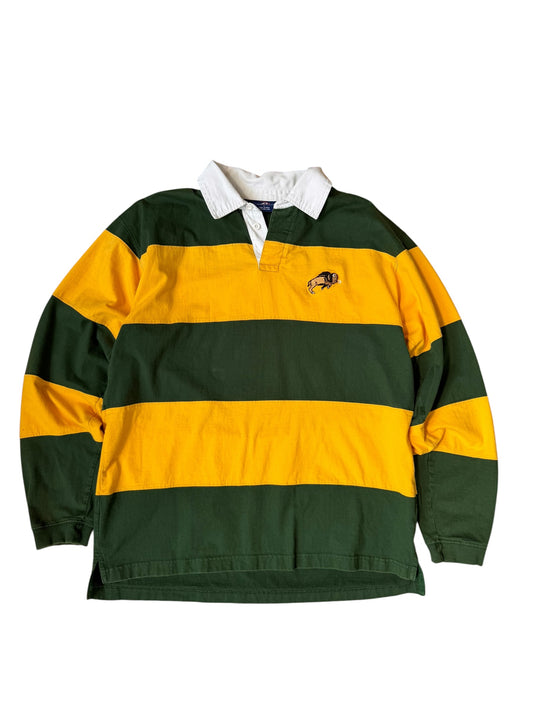 VINTAGE NDSU STRIPED RUGBY TOP (L)