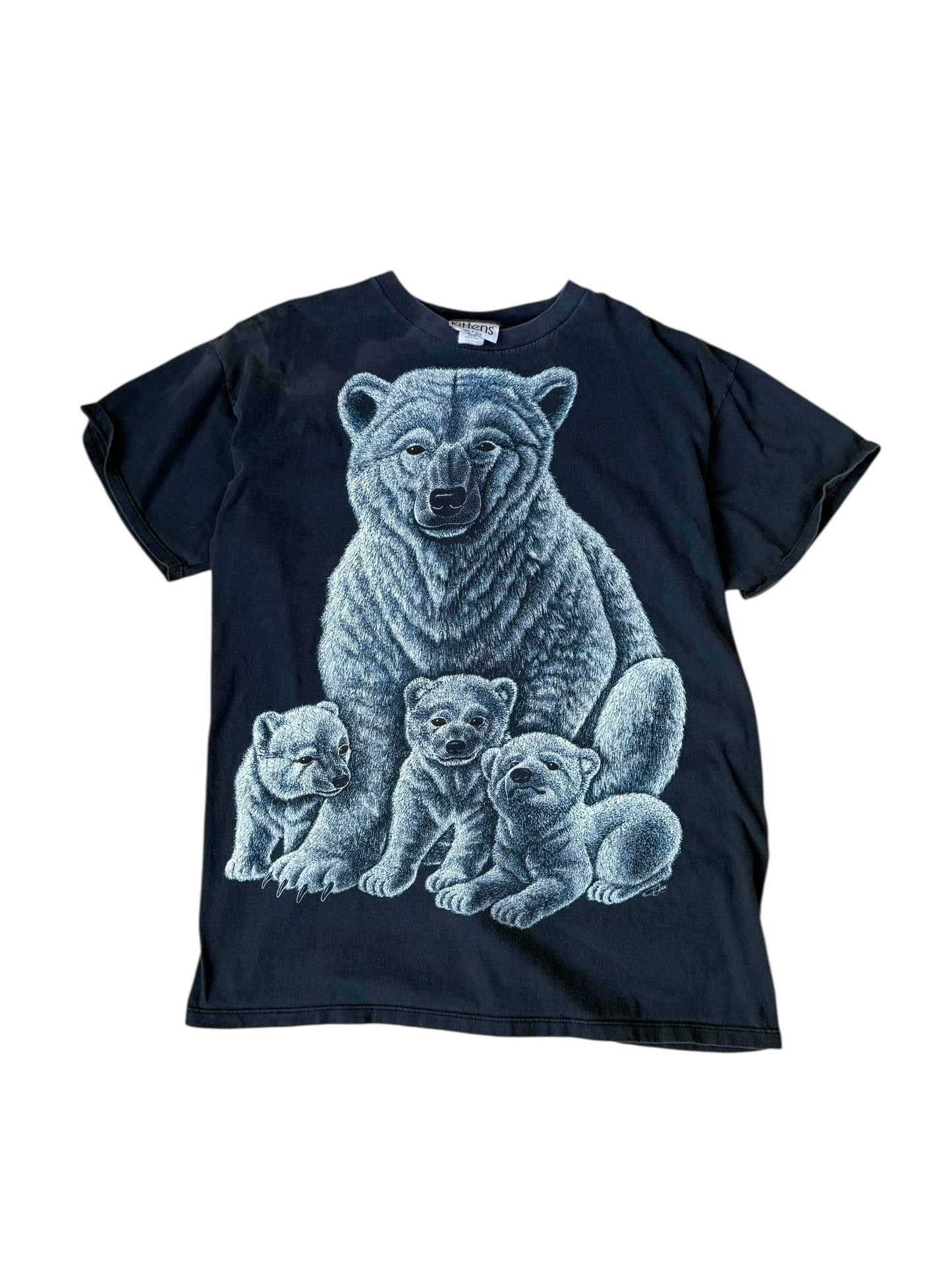 VINTAGE BEAR FAMILY TEE (OS)