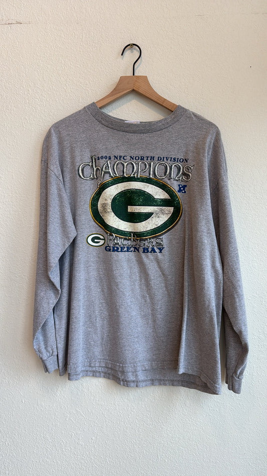 2002 VINTAGE GB PACKERS DIVISION CHAMP LS (XL)