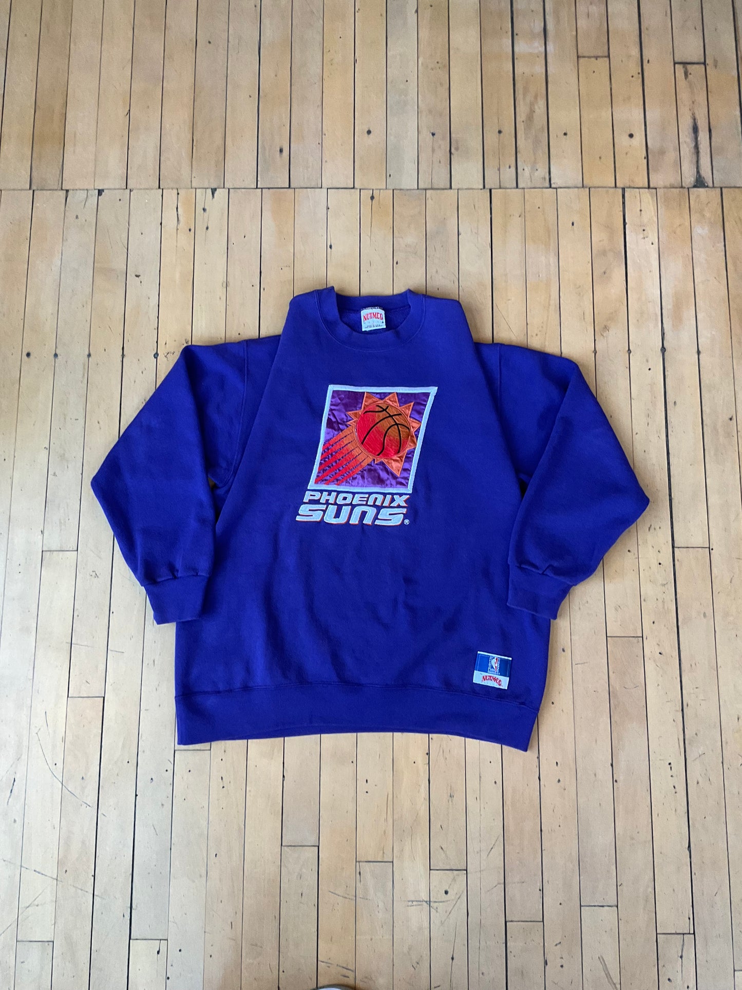90'S VINTAGE NUTMEG PHOENIX SUNS CREW (XL)