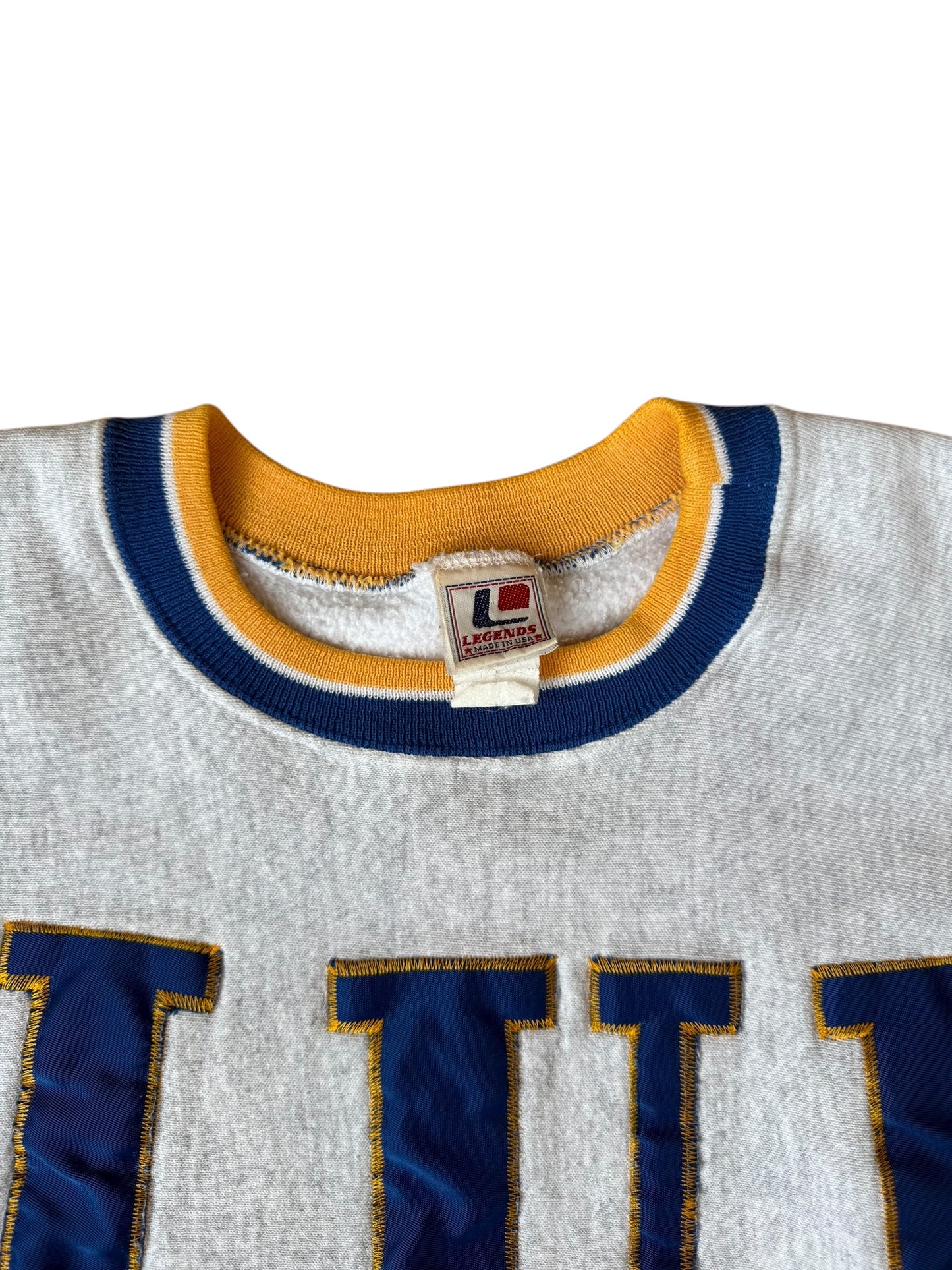 VINTAGE BLUES SPELLOUT CREW (M/L)