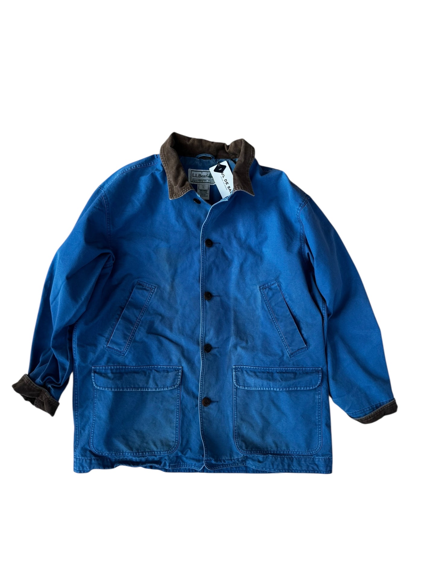 Y2K VINTAGE BLUE CHORE COAT (XL)