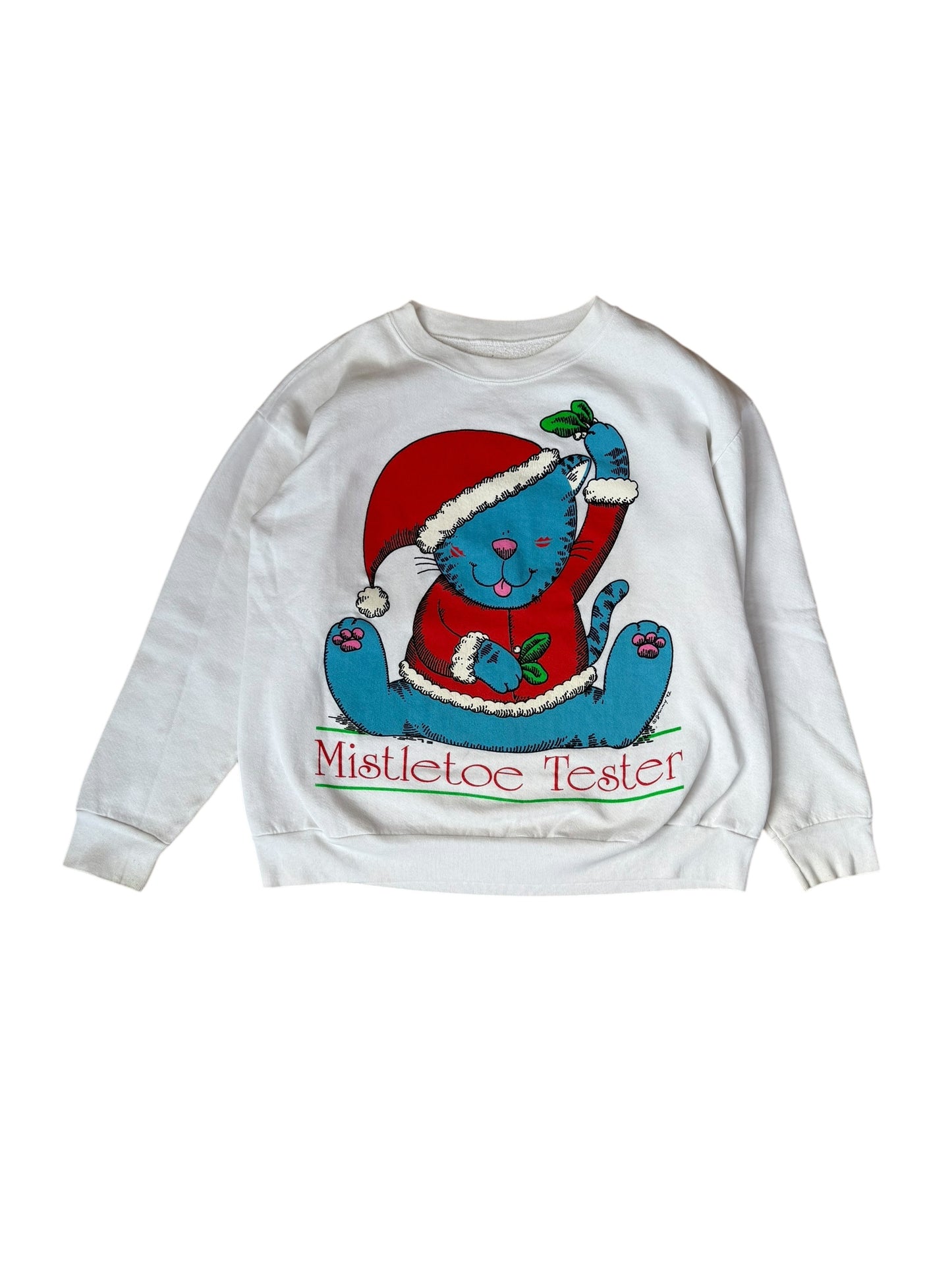 VINTAGE MISTLETOE TESTER CREW (M/L)