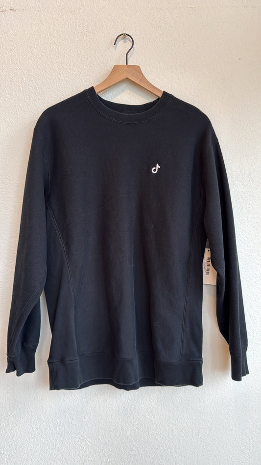 TIK TOK LOGO CREW (XL)