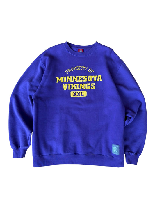 VINTAGE VIKINGS LETTERS PATCH CREW (M)
