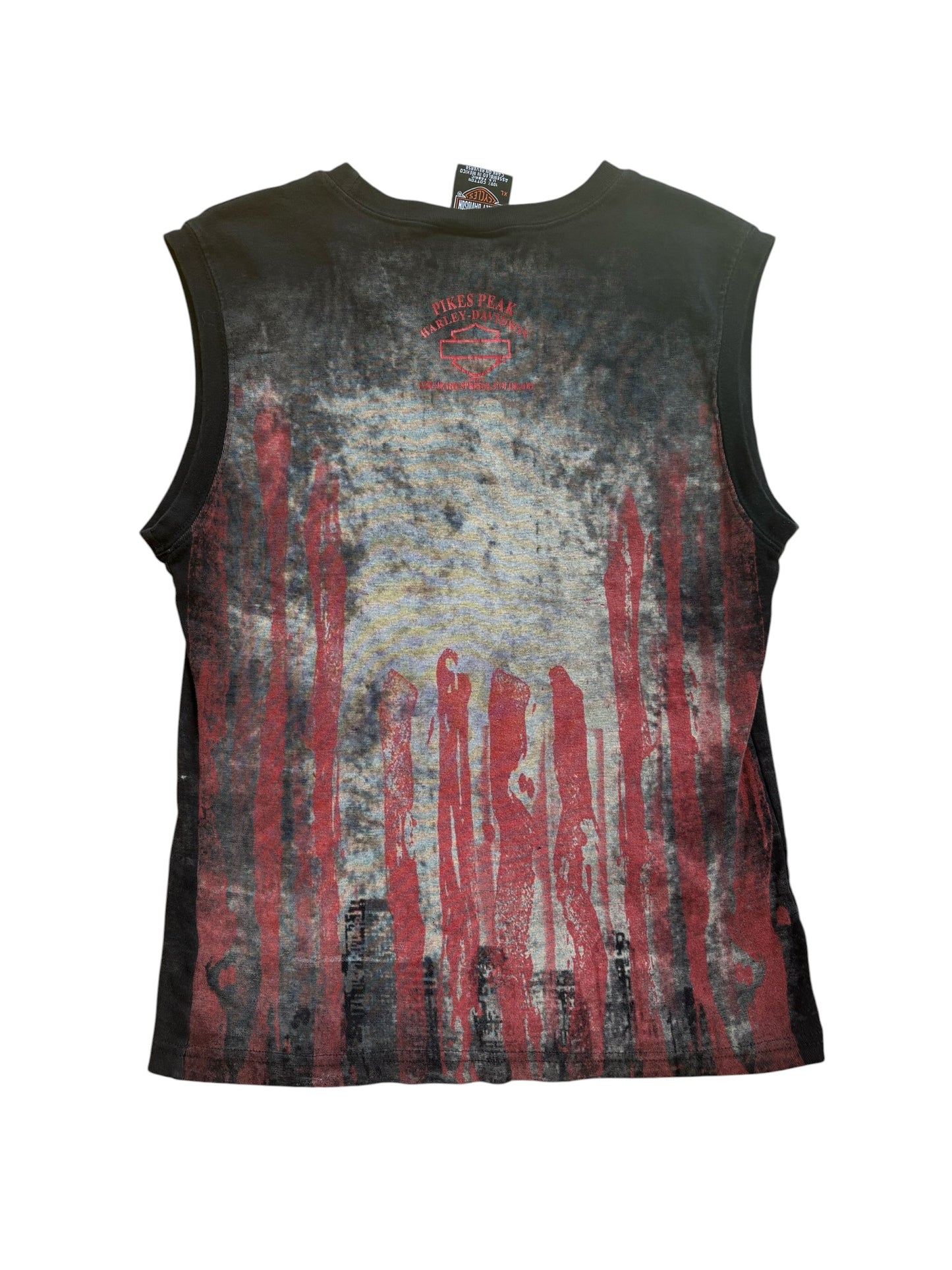 2005 Y2K VINTAGE HARLEY DAVIDSON MUSCLE TANK (XL)