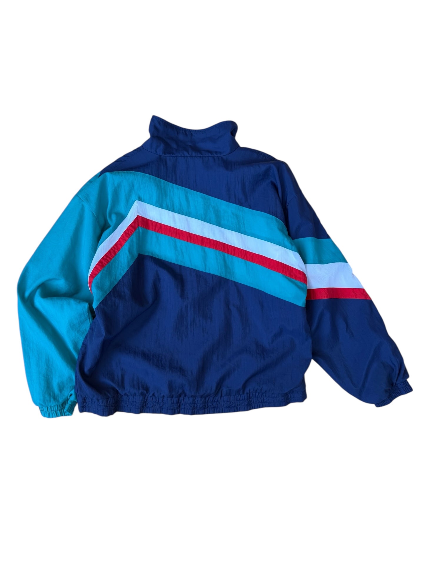 VINTAGE OLYMPICS TEAM USA STRIPED WINDBREAKER (L)