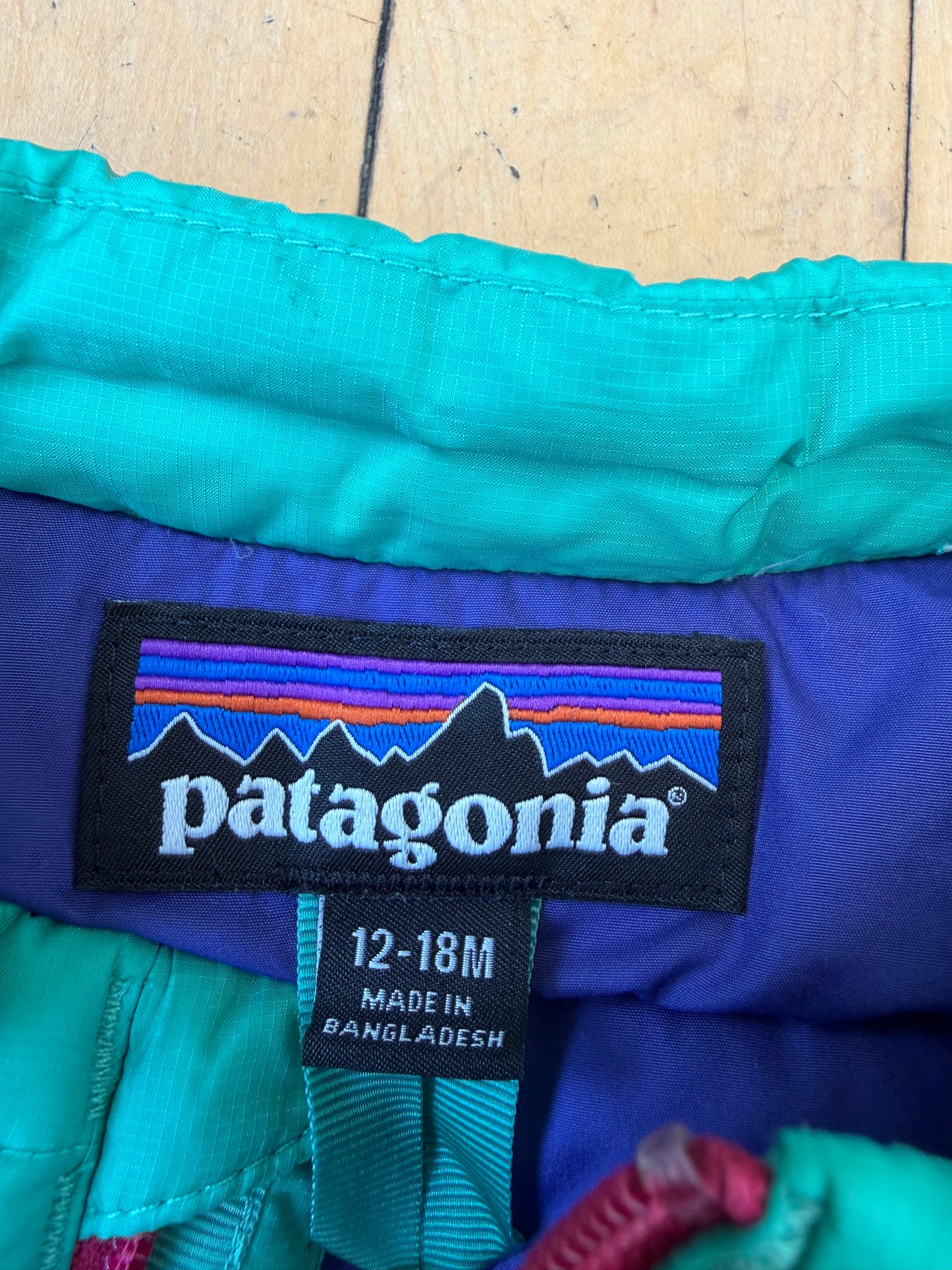 BABY PATAGONIA GOOSE DOWN VEST (12-18 MONTH)