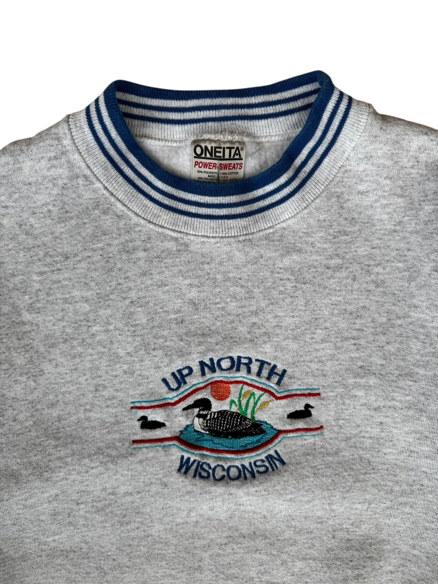 VINTAGE UP NORTH WISCONSIN CREWNECK (XL)