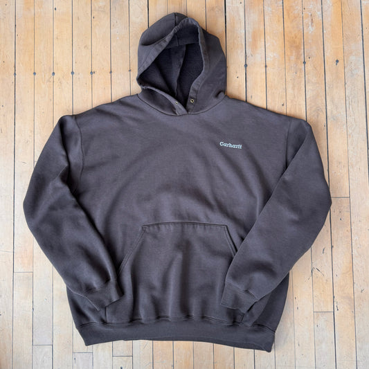 CARHARTT SPELLOUT HOODIE (XXL)
